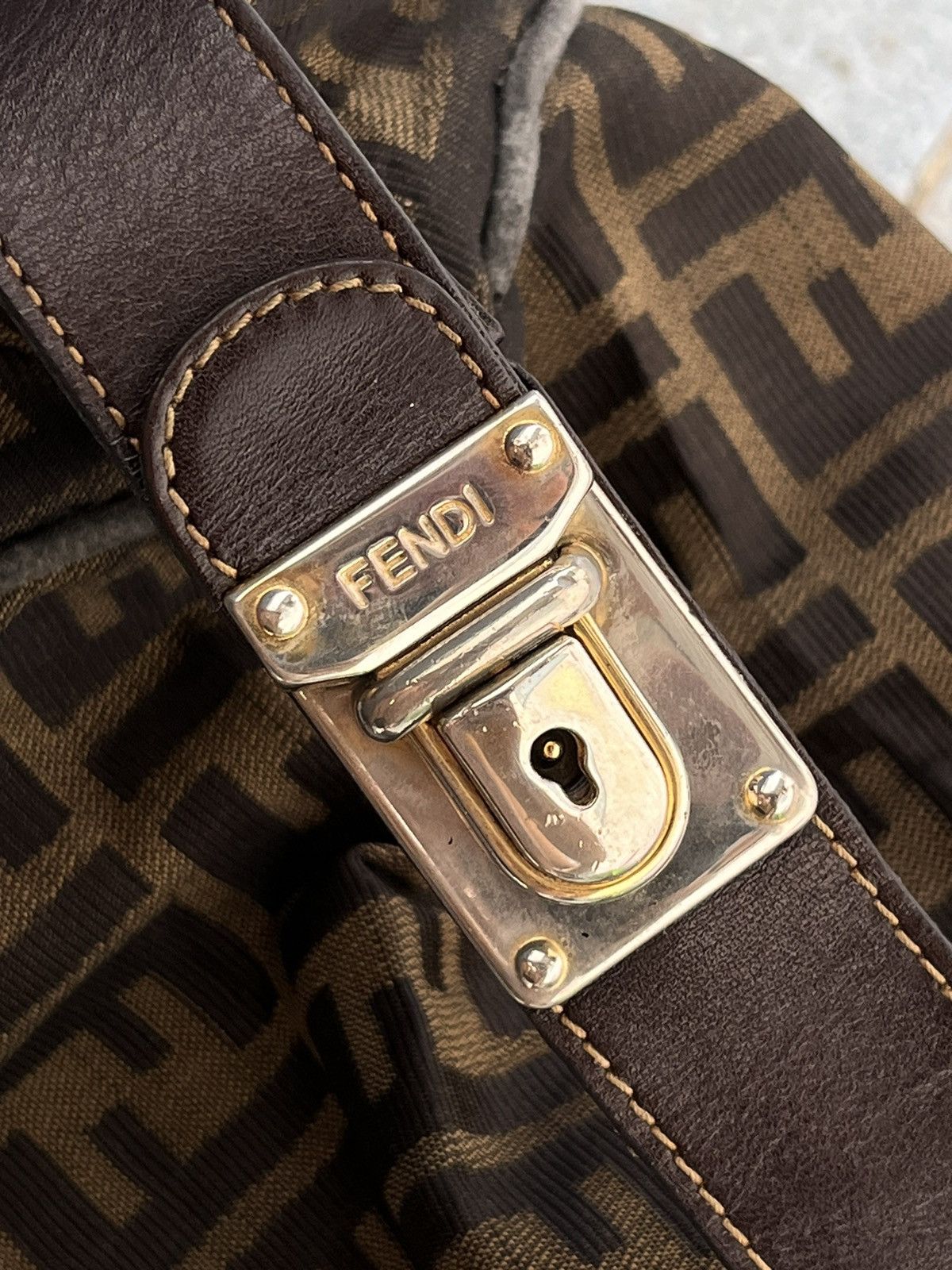 Fendi 1990s FENDI ZUCCA LUNCH BOX Size ONE SIZE - 6 Thumbnail