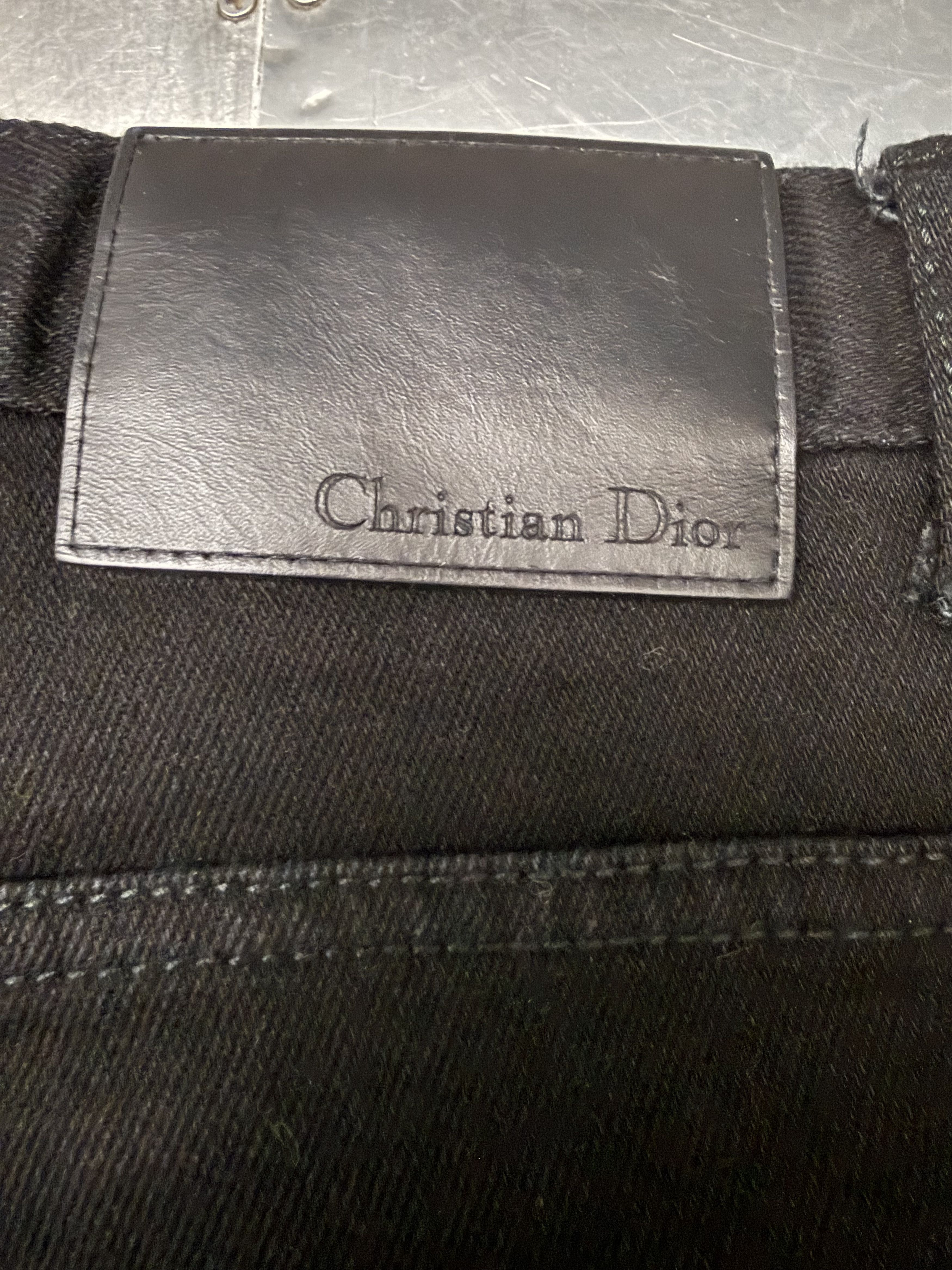 Dior × Kaws Kim Jones Dior X Kaws Bee Embroidered Denim Jeans Size US 34 / EU 50 - 11 Thumbnail