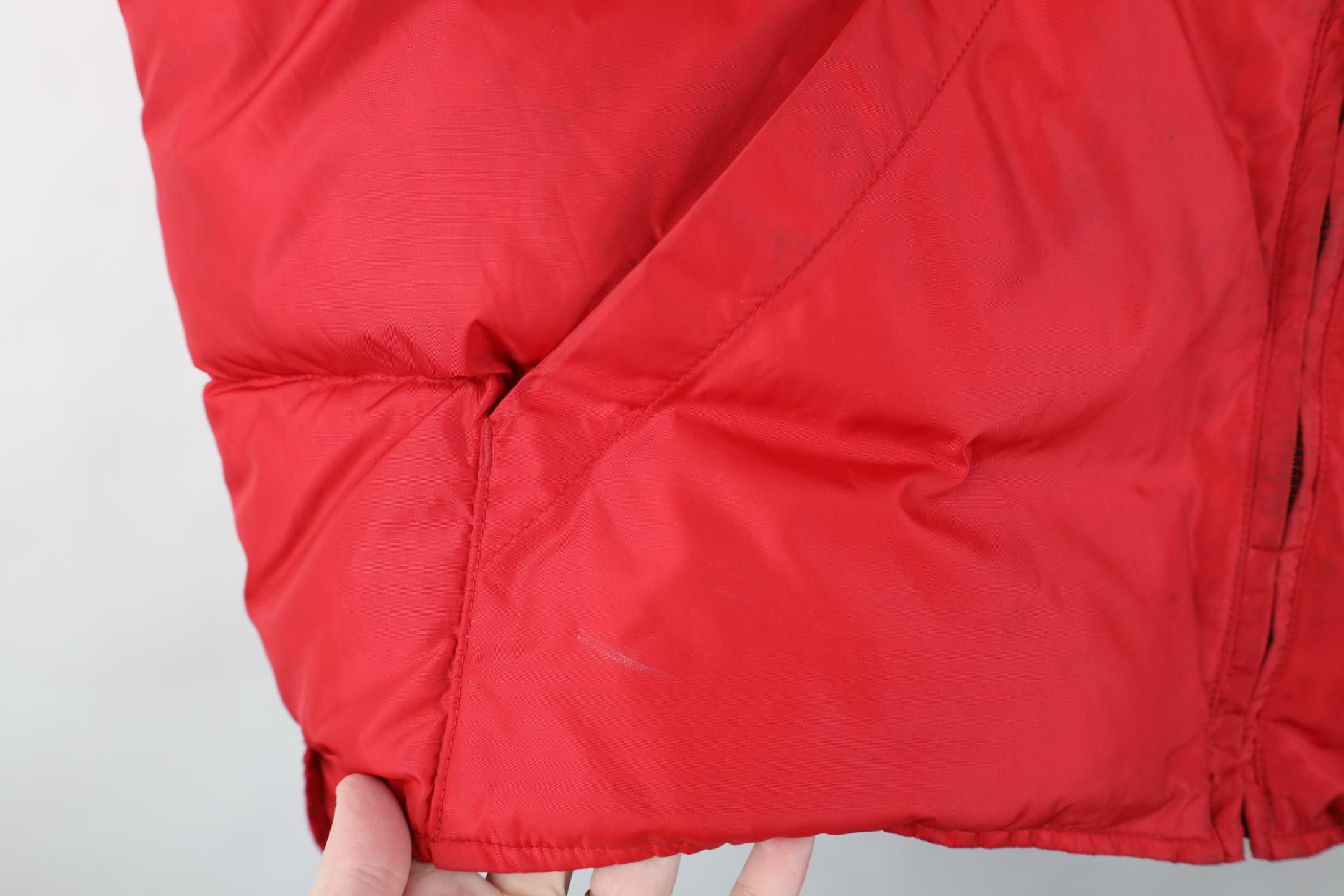 Eddie Bauer Vintage 90s Eddie Bauer Goose Down Puffer Vest Jacket Red Size US XL / EU 56 / 4 - 7 Thumbnail