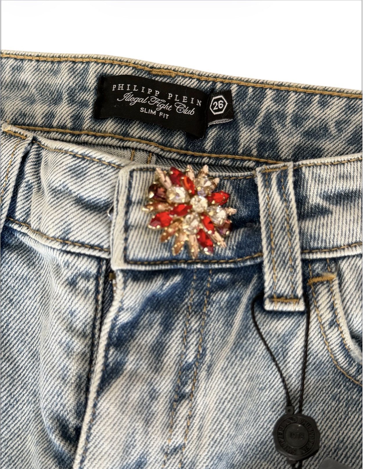 Philipp Plein Philipp Plein Miss Slim Fit “Jungle” Size 26" / US 2 / IT 38 - 5 Thumbnail