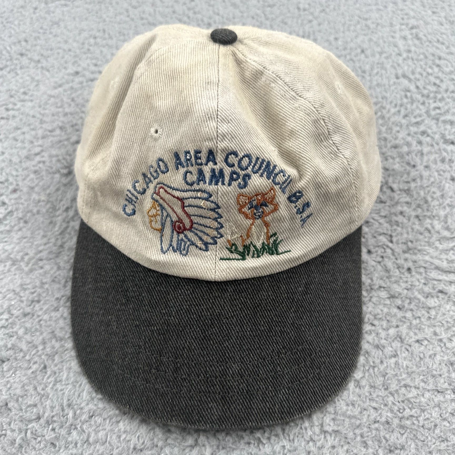 Vintage VINTAGE KC Caps Baseball Cap Unisex Adults One Size Beige 90s USA Adjustable Lightweight Breathable Casual Caps Hat Women Men Boys Girls Size ONE SIZE - 7 Thumbnail