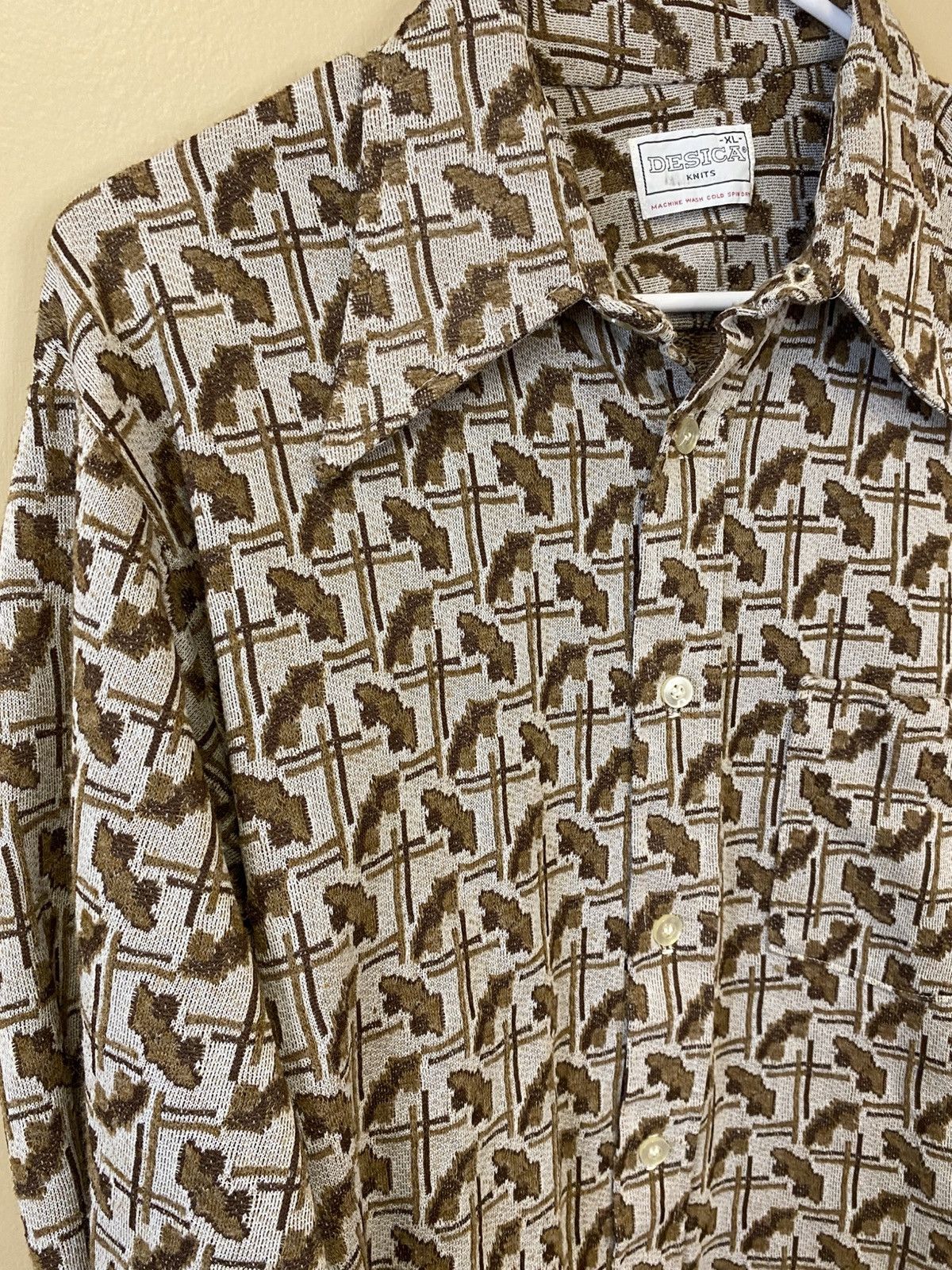 Vintage Desica Knits Button Up Size US XL / EU 56 / 4 - 4 Thumbnail