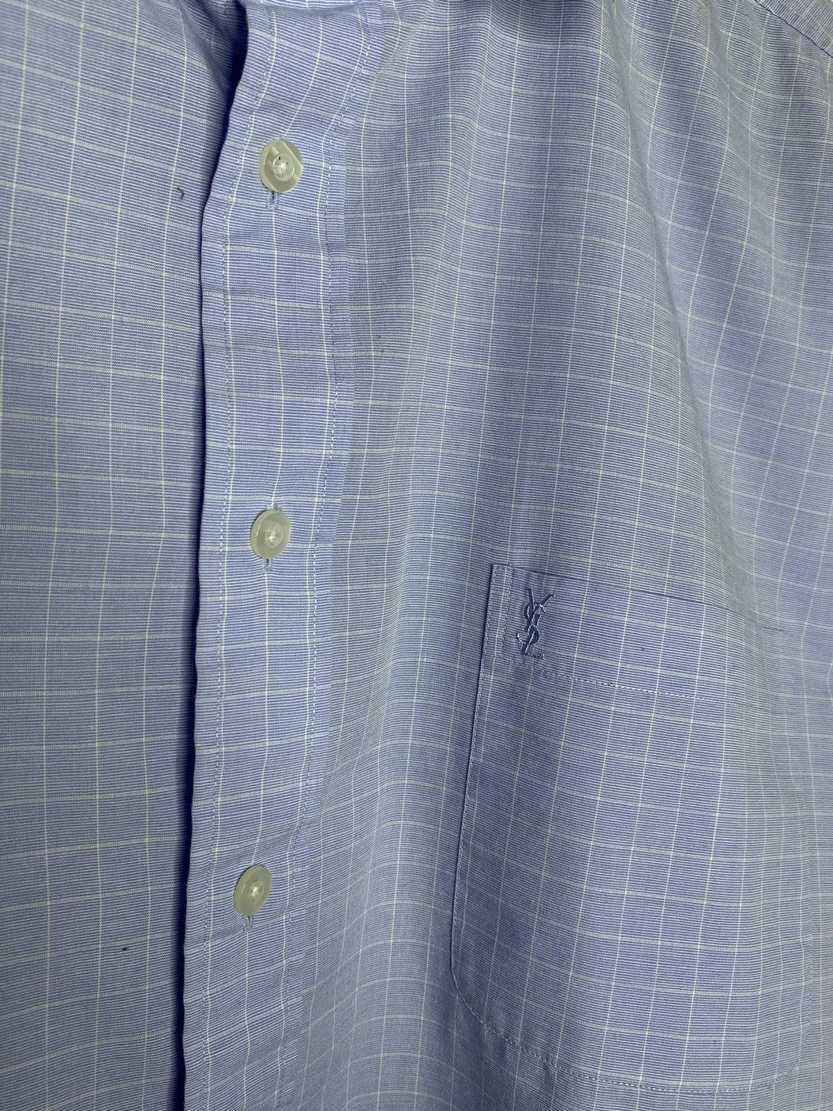 Yves Saint Laurent 🔥Vintage Yves Saint Laurent Luxury Shirt Short Sleeve Tee🔥 Size US L / EU 52-54 / 3 - 4 Thumbnail