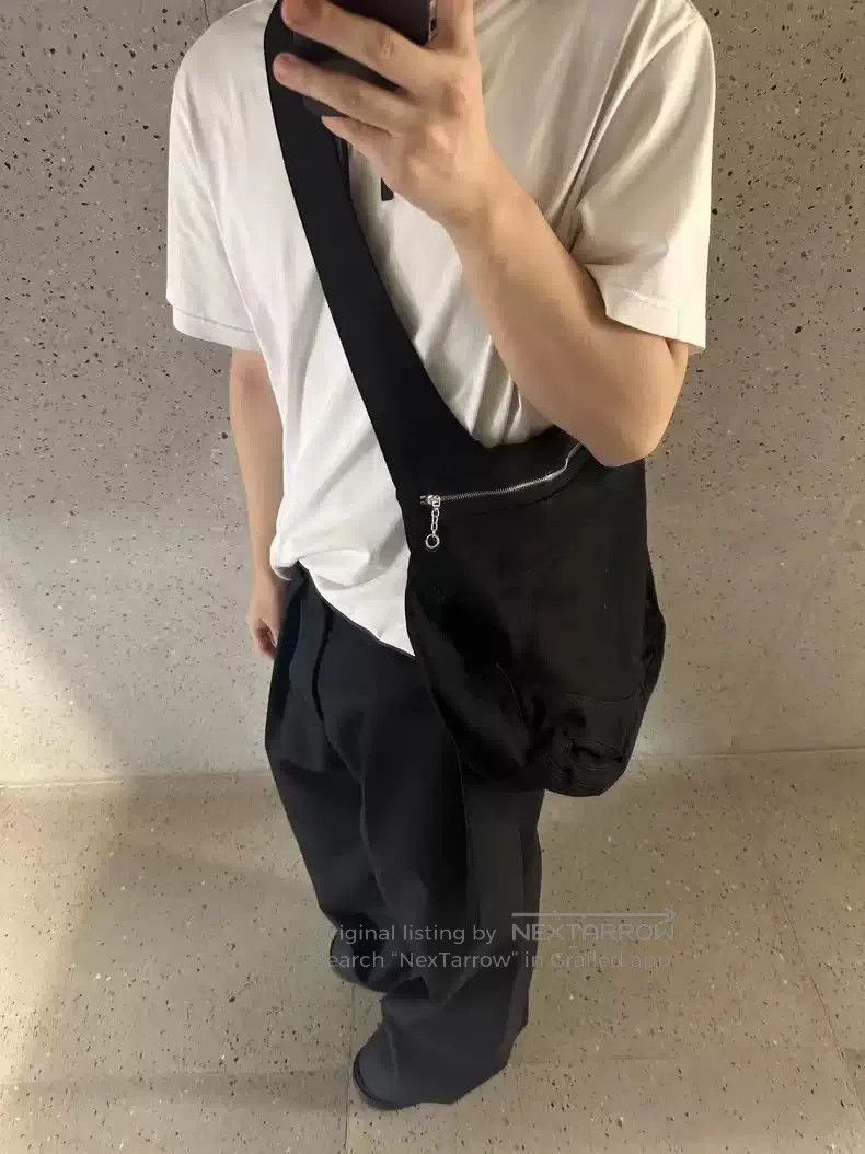 Kiko Kostadinov kiko kostadinov24 Spring/Summer new black crossbody shoulde Size ONE SIZE - 4 Thumbnail
