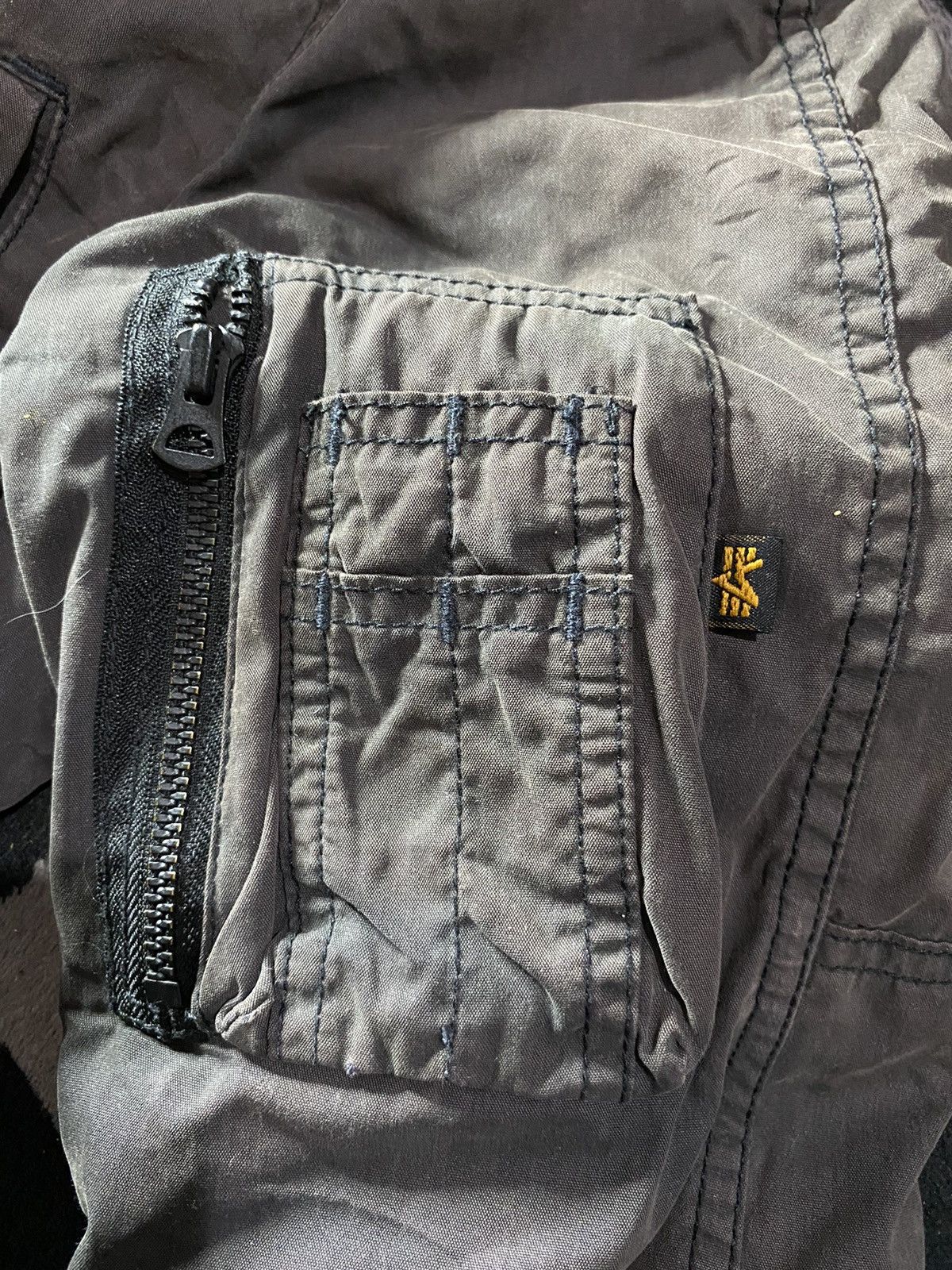 14th Addiction × KMRii × Le Grande Bleu (L.G.B.) Vintage MHL x Alpha Industries bono sun faded jacket Size US M / EU 48-50 / 2 - 4 Thumbnail