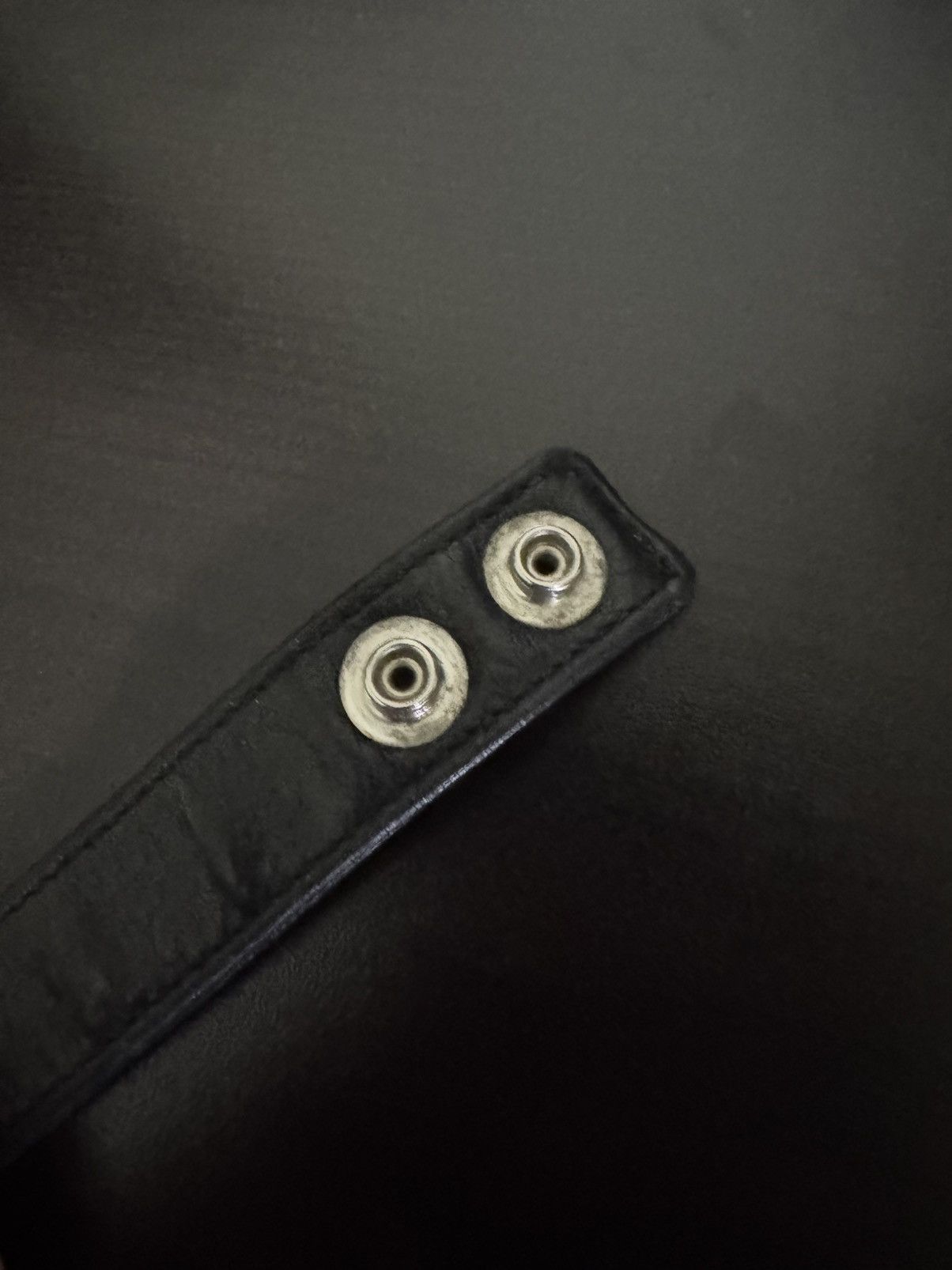 Chrome Hearts Chrome Hearts Cross Snap Leather Bracelet Size ONE SIZE - 4 Thumbnail