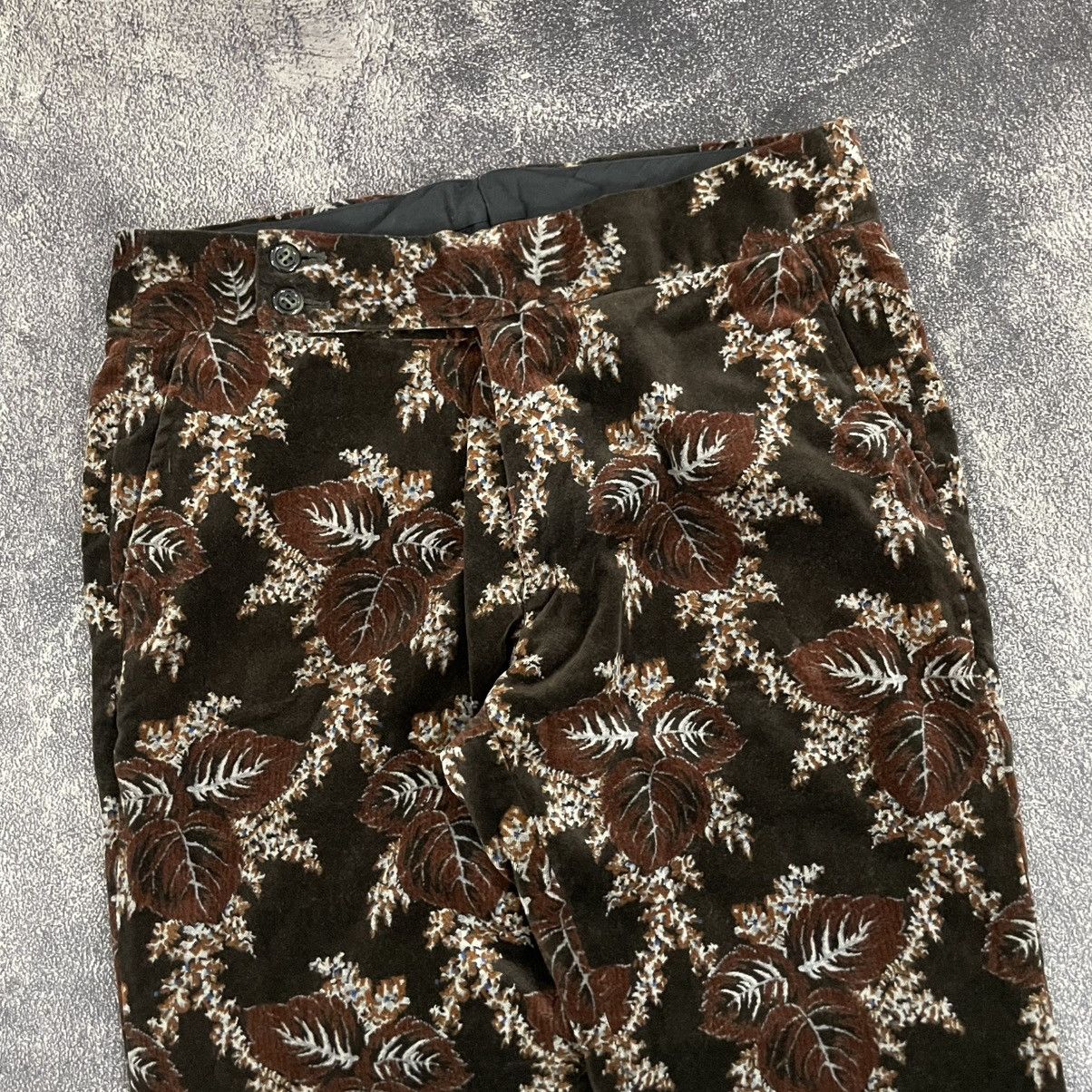 Comme des Garcons × Julius × Yohji Yamamoto CommeDesGarcons velvet pants AD2001 Size 31" - 3 Thumbnail