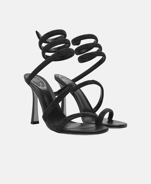 Rene Caovilla Cleo Sandals with calf lacing Size US 6.5 / IT 36.5 - 1 Thumbnail