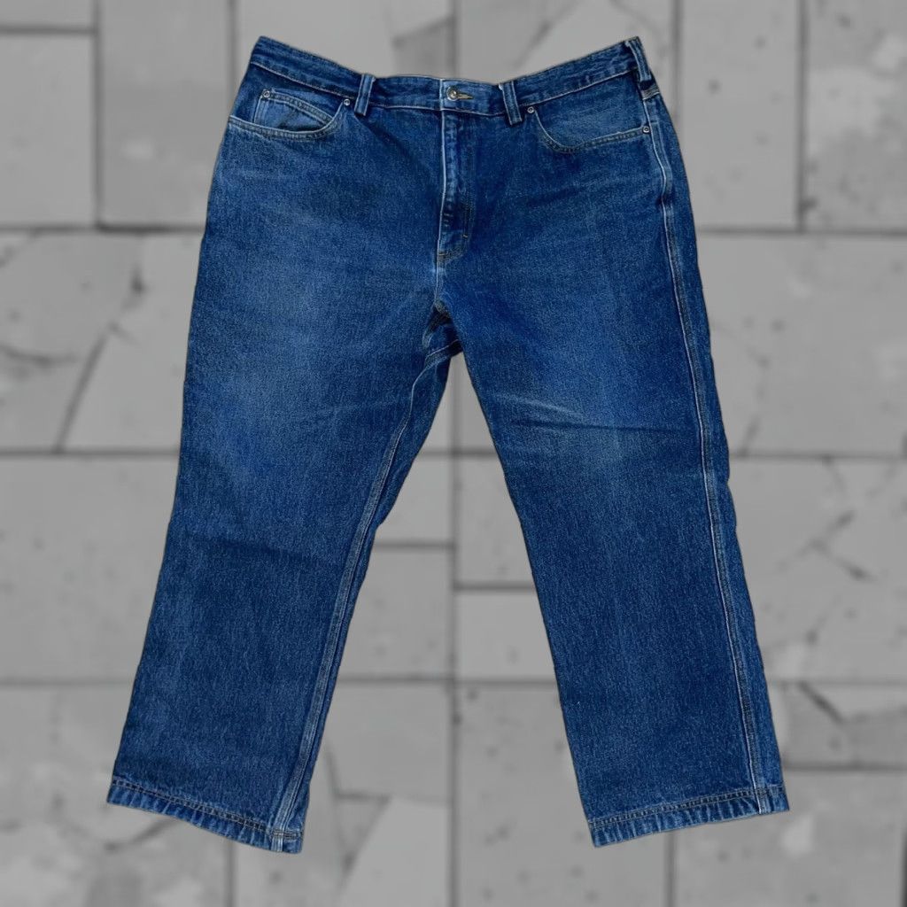 Vintage DULUTH TRADING CO. Men's Straight Leg Blue Jeans Regular Size 40/28 Size US 40 / EU 56 - 1 Thumbnail