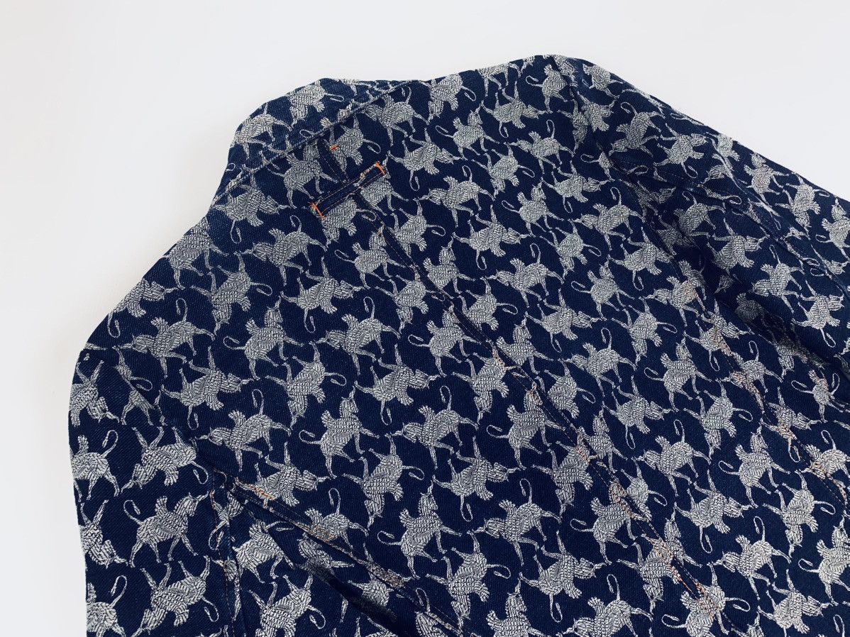 Jean Paul Gaultier SS1994 Jean Paul Gaultier Pegasus Patterned Jacket Size M / US 6-8 / IT 42-44 - 12 Thumbnail