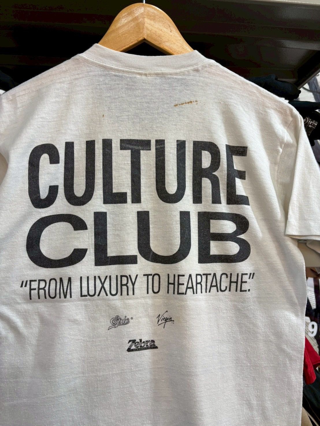 Band Tees Culture Club 80’s Size US M / EU 48-50 / 2 - 4 Thumbnail