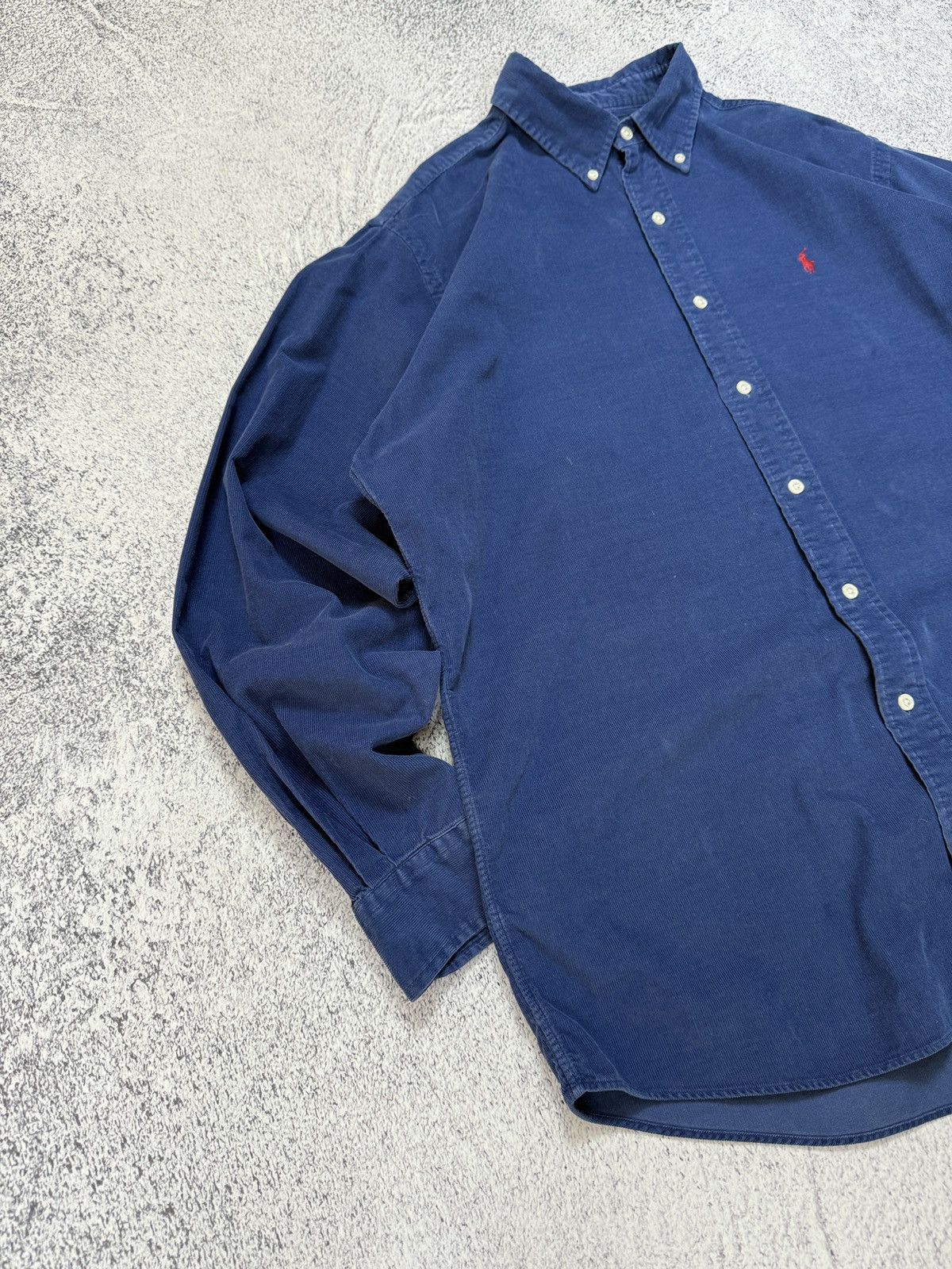 Polo Ralph Lauren Polo Ralph Lauren Ellington Corduroy Button Up Shirt Navy Size US L / EU 52-54 / 3 - 4 Thumbnail