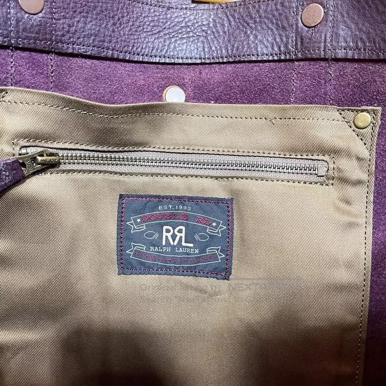 RRL Ralph Lauren RRL Ralph Lauren Old rare purple tote bag Size ONE SIZE - 3 Thumbnail