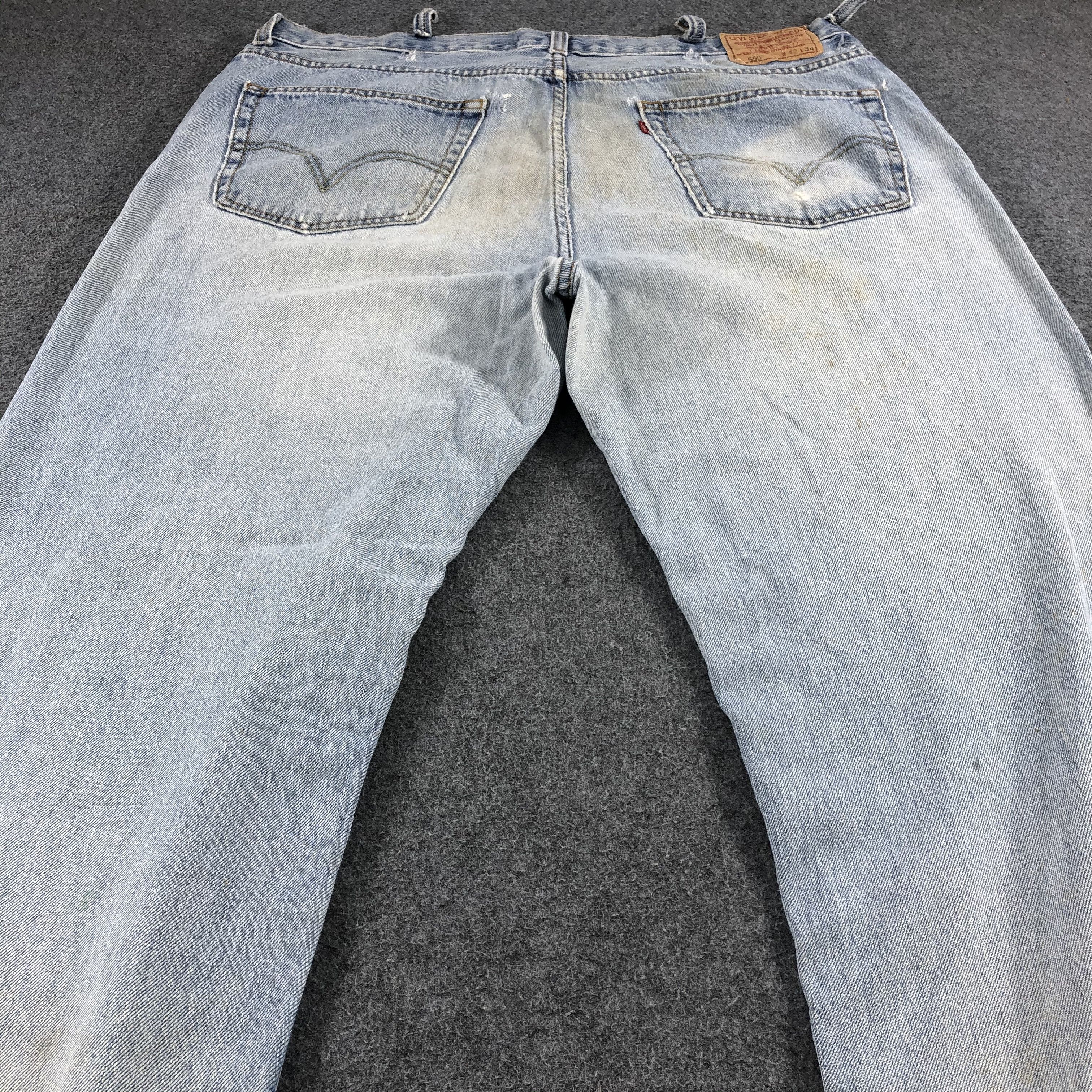 Levi's Vintage Light Wash Levis 550 Jeans-J1256 Size US 41 - 4 Thumbnail