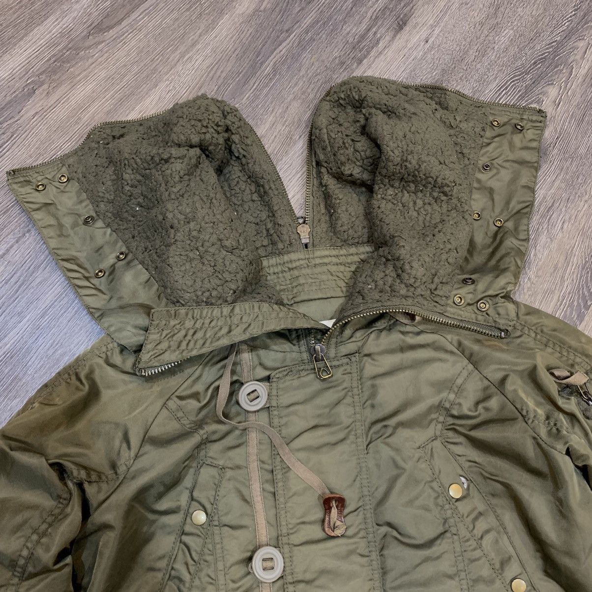 GOA 🇯🇵GOA Long Parka Military Hooded Jacket🇯🇵 Size US L / EU 52-54 / 3 - 4 Thumbnail