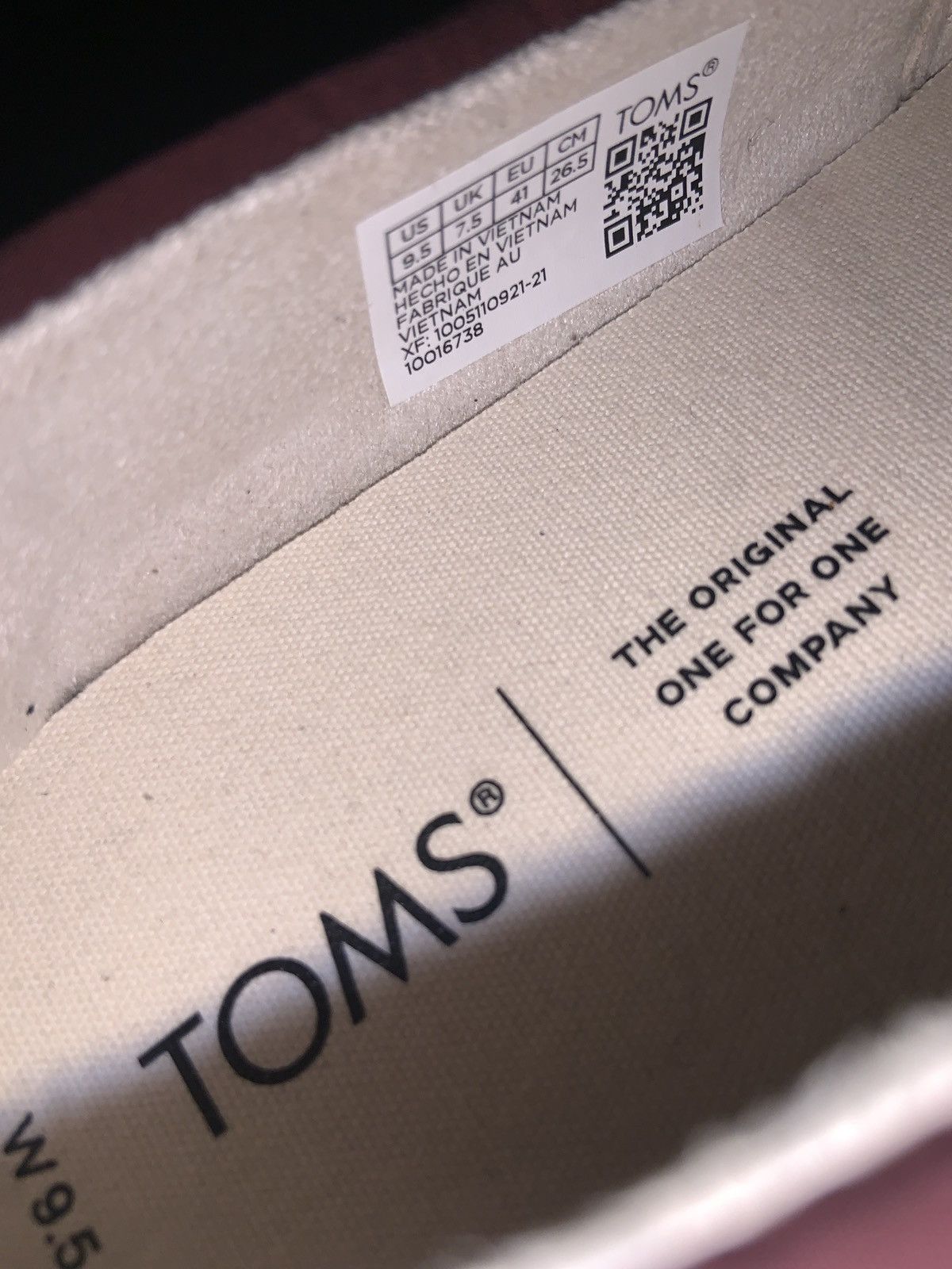 Toms Women’s Slip On Alpargata Mallow Puff TOMS Size 9.5 Size US 9.5 / IT 39.5 - 6 Thumbnail
