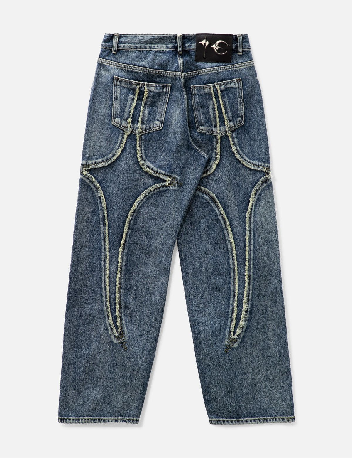 Thug Club Thug Club Denim Tribal Pants Size 4 Size US 34 / EU 50 - 2 Thumbnail