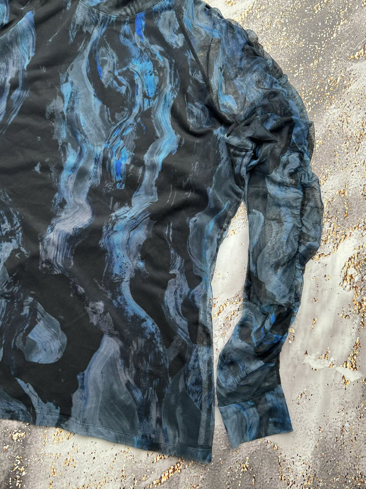 Vintage Vintage Mesh Lush Long Sleeve Size M / US 6-8 / IT 42-44 - 3 Thumbnail
