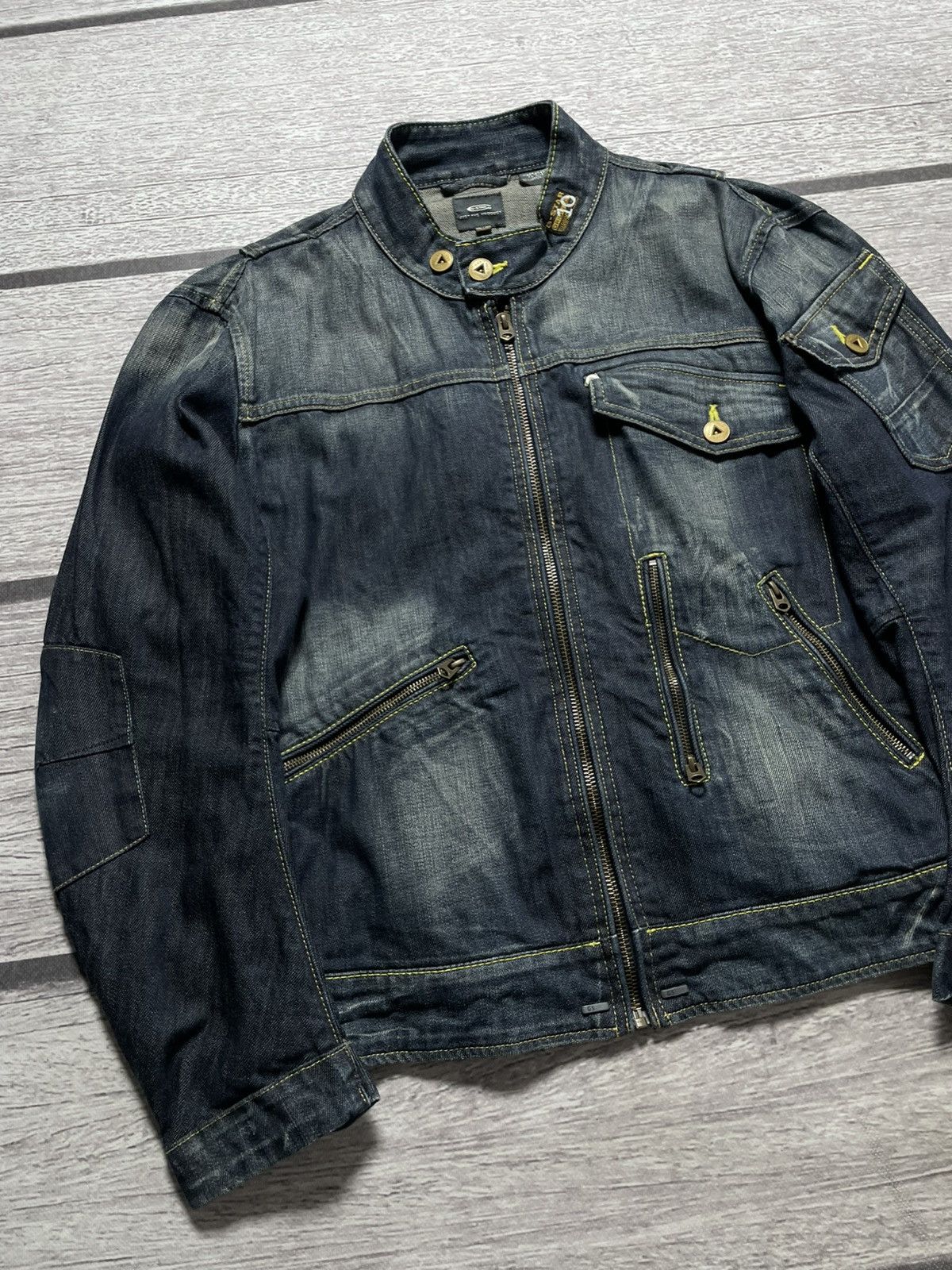 G-Star G-Star Raw Avant Garde Cropped Denim Jacket Size US L / EU 52-54 / 3 - 7 Thumbnail