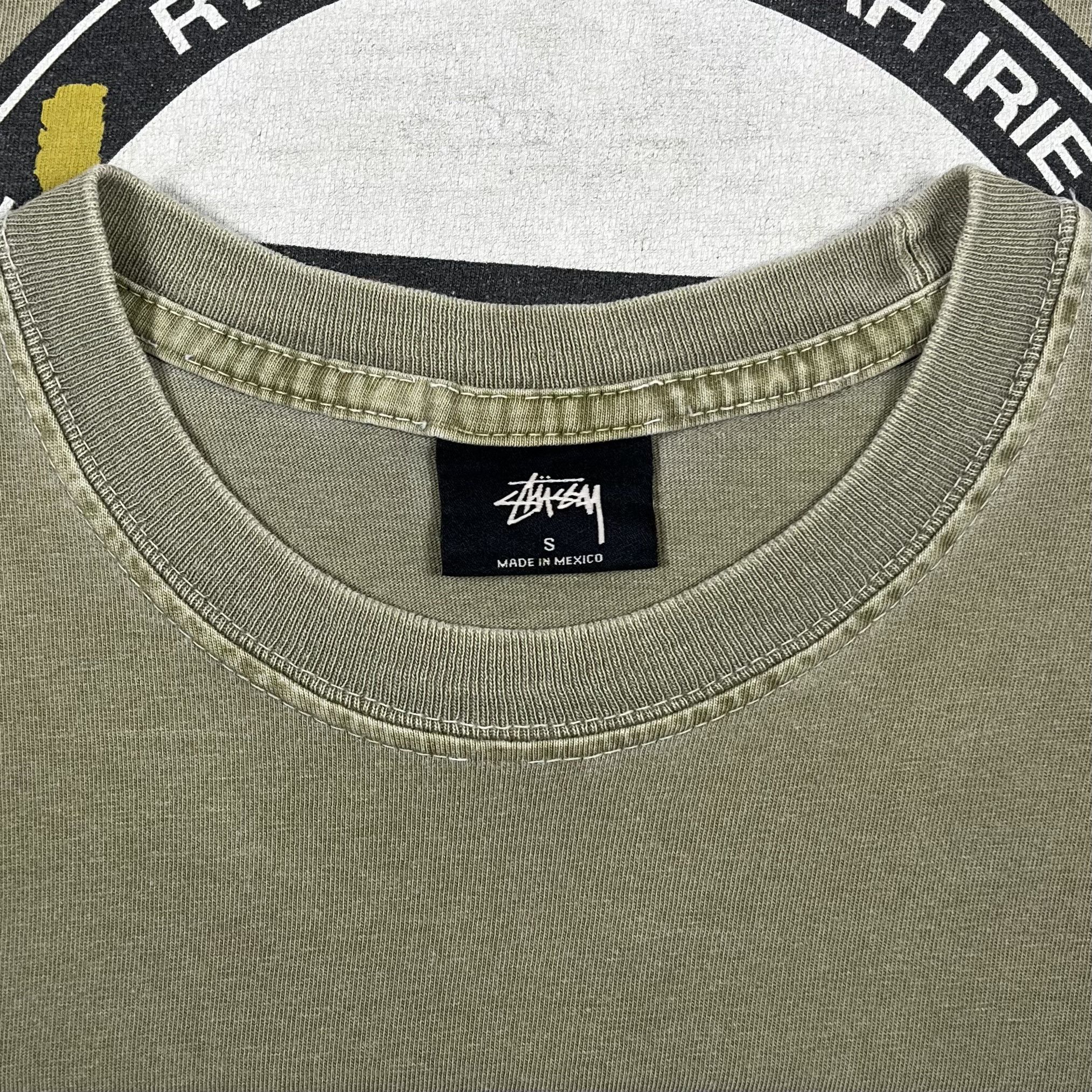 Stussy Vintage Stussy Y2K Overdyed Big Logo T Shirt 2000’s Size US S / EU 44-46 / 1 - 15 Thumbnail