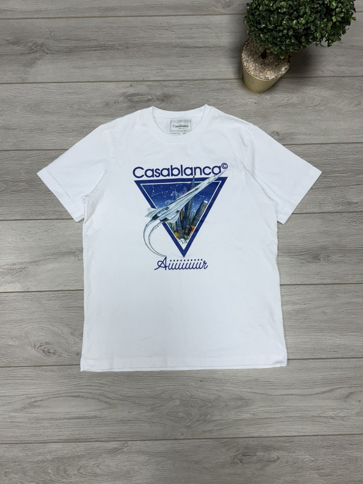 Casablanca Vintage Casablanca AIIIIIR T-SHIRT Size US S / EU 44-46 / 1 - 1 Thumbnail