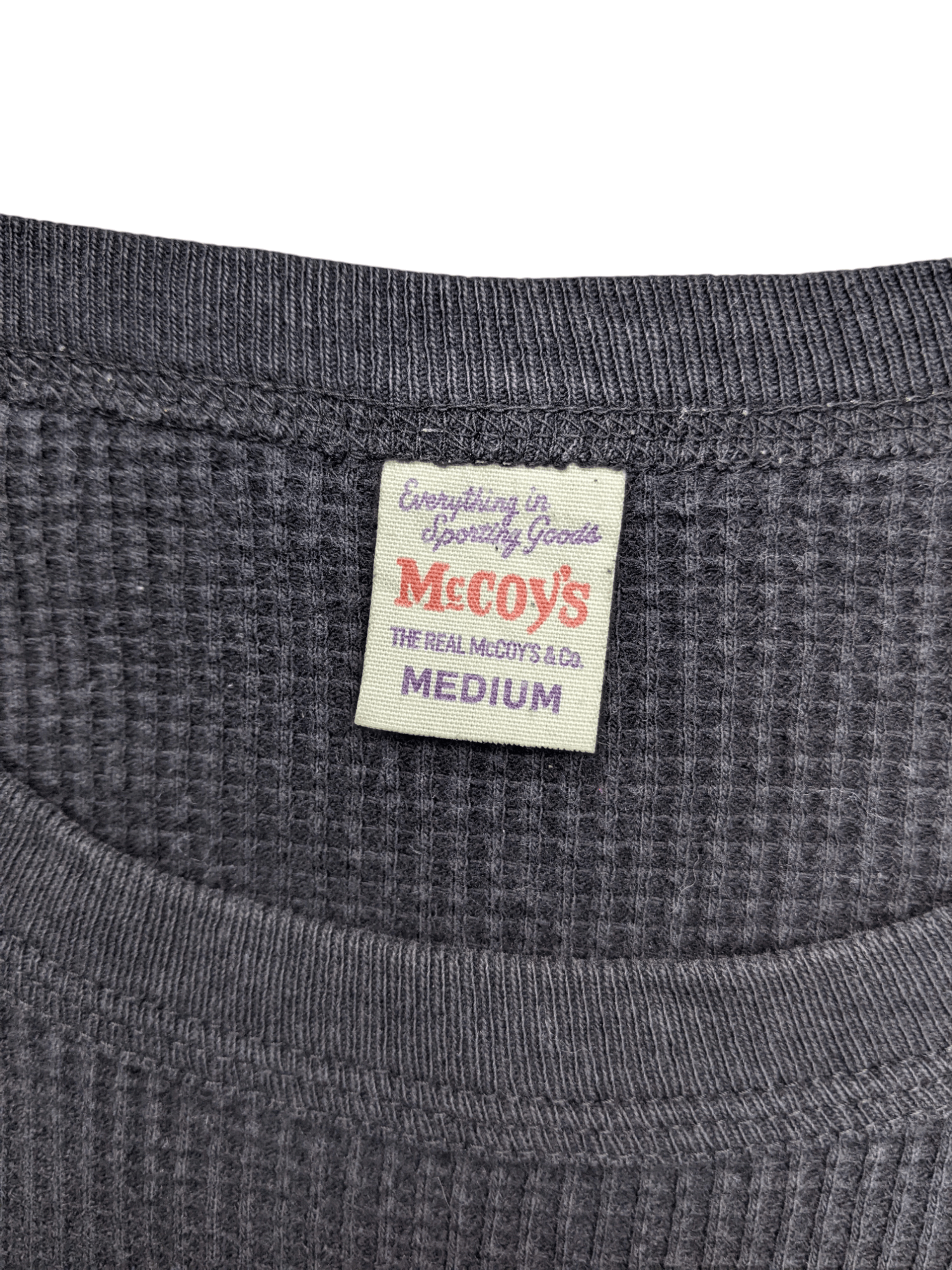 The Real McCoy's Buco 'Riding Togs' by The Real McCoy's Waffle Knit T shirt Size US M / EU 48-50 / 2 - 4 Thumbnail