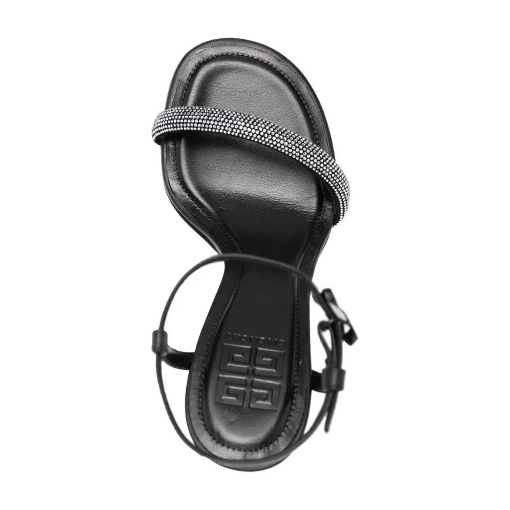 Givenchy o1loc1c0724 Heeled Sandals in Black Size US 10 / IT 40 - 3 Thumbnail