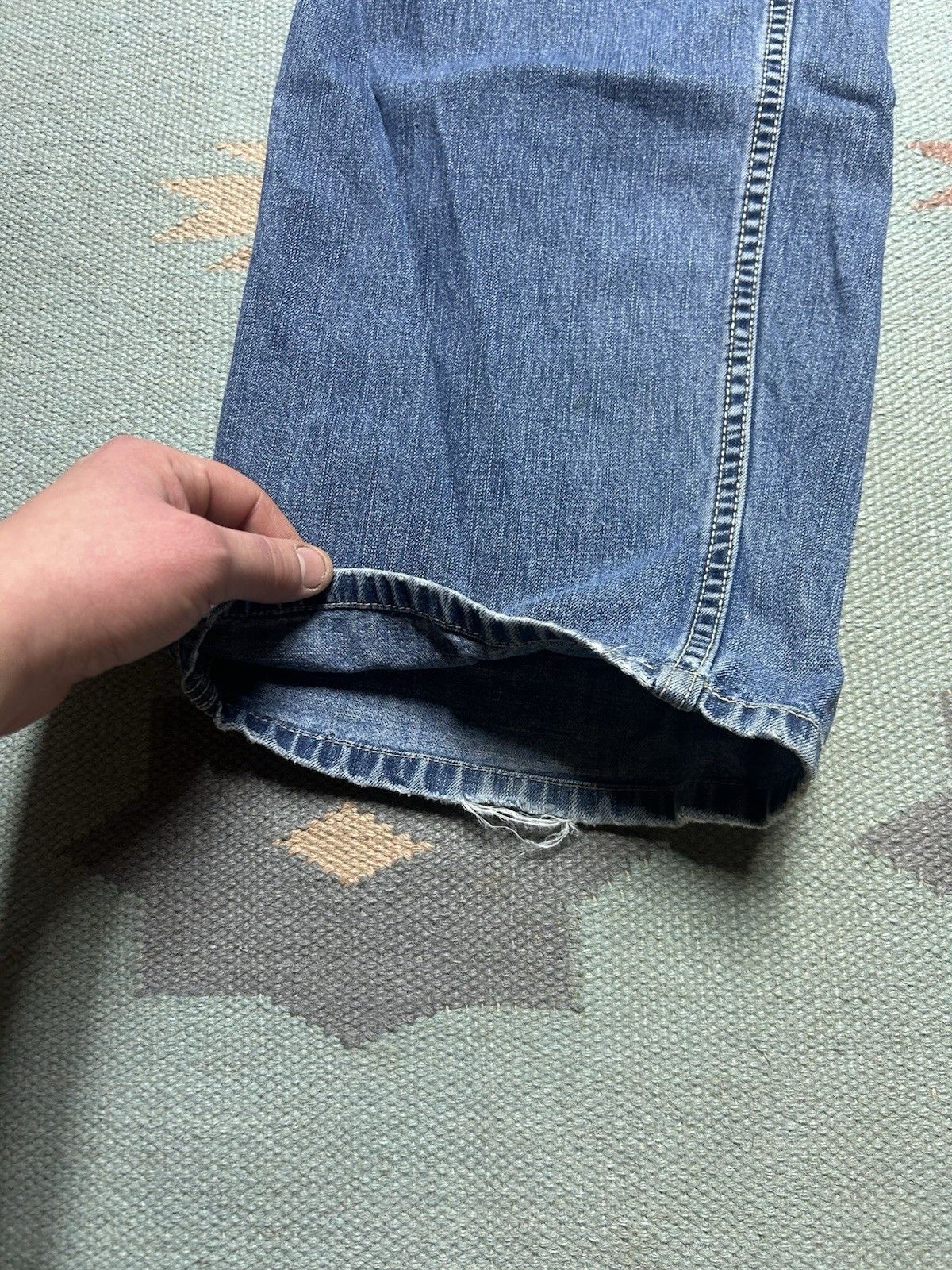 Vintage Vtg Levi’s carpenter jeans workwear skater baggy wide 33x31 Size US 33 - 5 Thumbnail