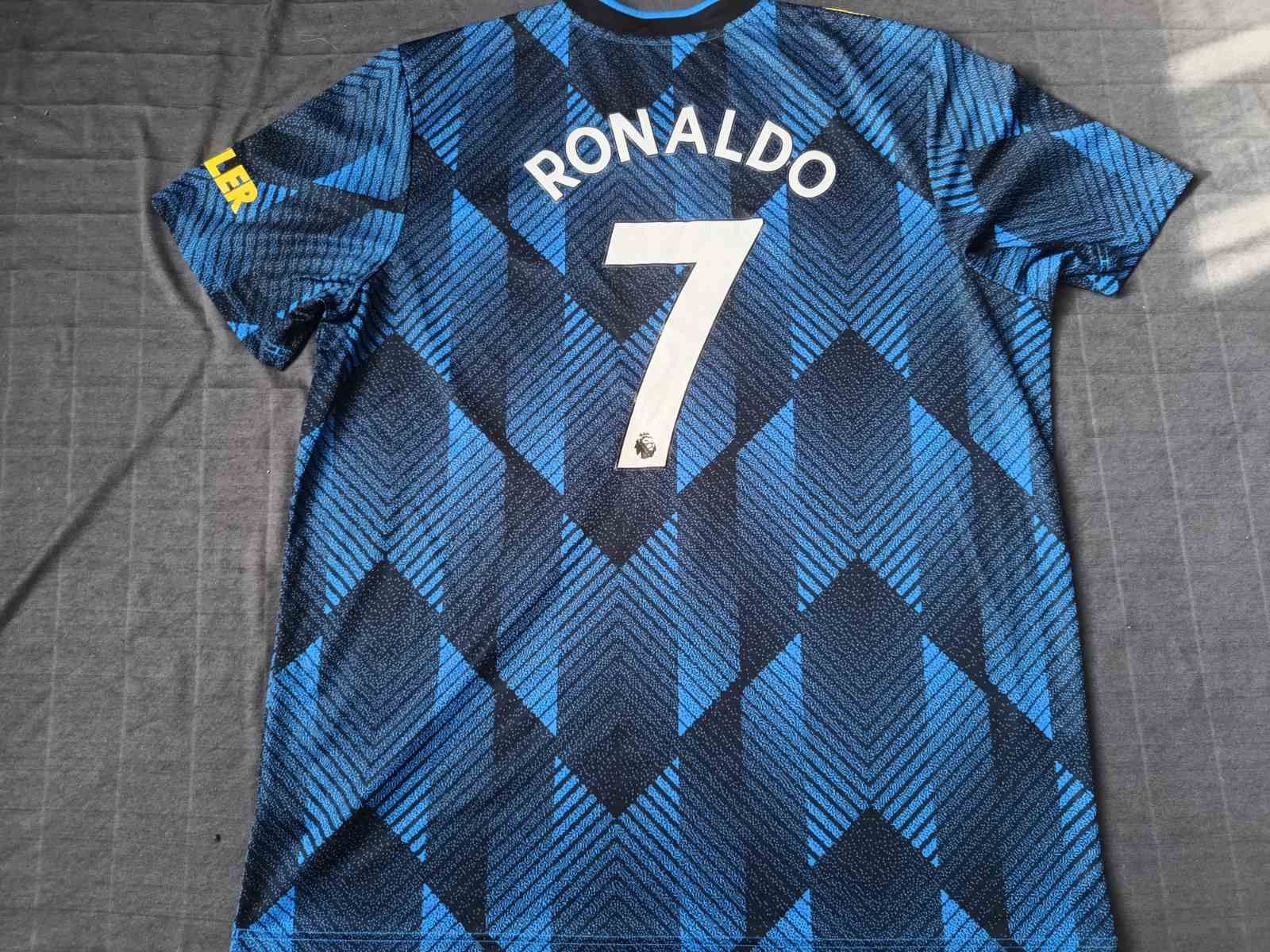 Adidas Manchester United #7 Ronaldo Third football shirt 2021 -2022 Size US XXL / EU 58 / 5 - 1 Thumbnail
