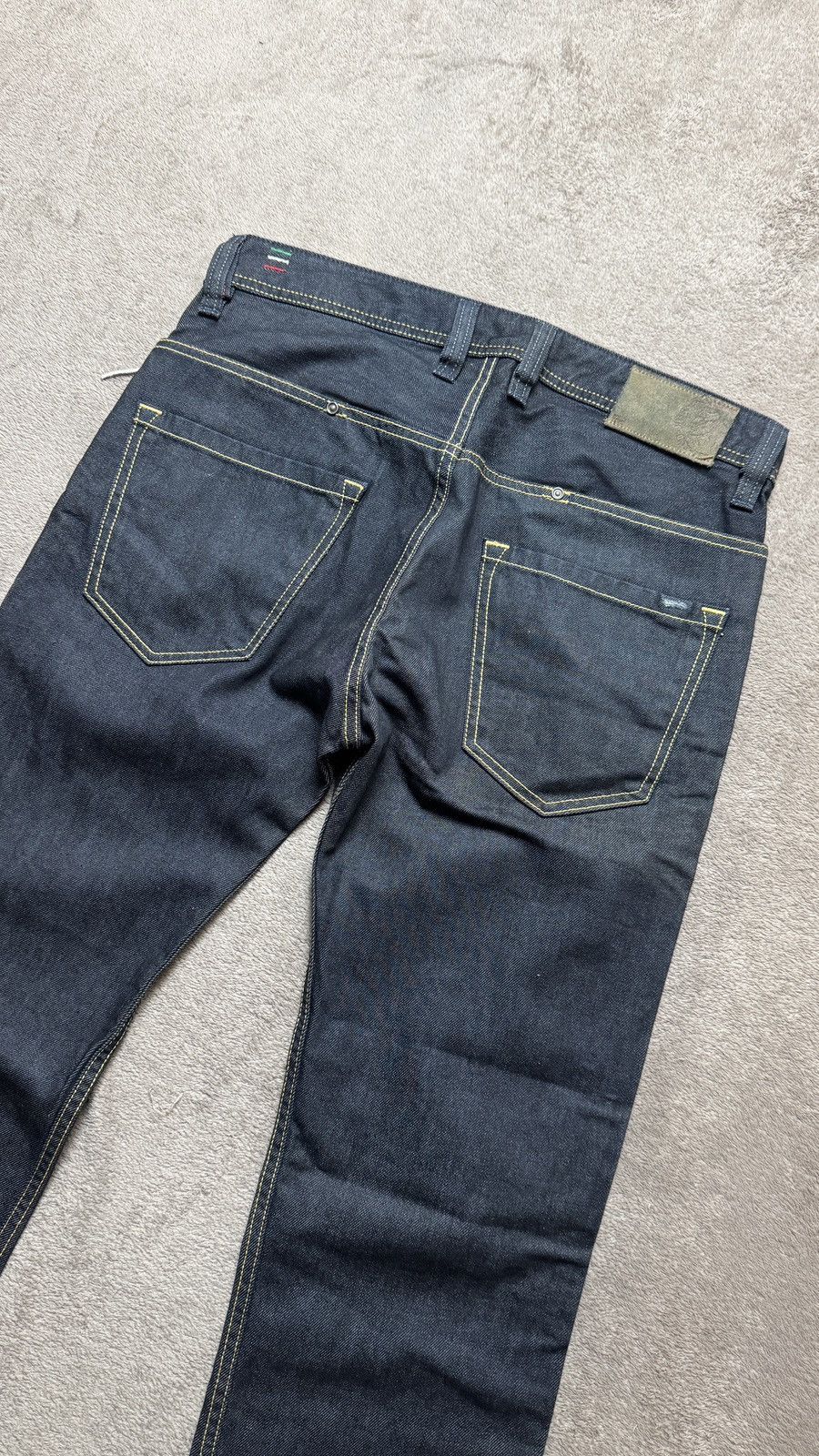 Japanese Brand Diesel Crazy Wash Jeans y2k armani ysl Dior hedi sliminess Size US 29 - 4 Thumbnail
