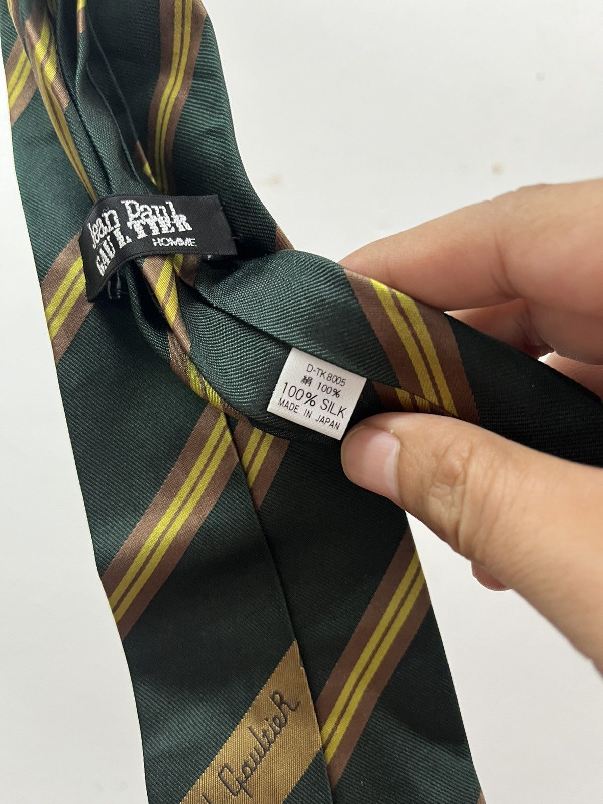 Jean Paul Gaultier Jean Paul gaultier homme tie Size ONE SIZE - 4 Thumbnail