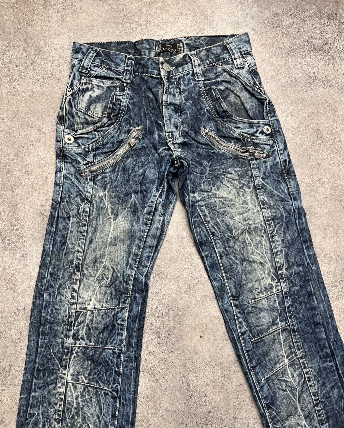 Vintage Vintage faded punk jeans Size US 32 / EU 48 - 4 Thumbnail