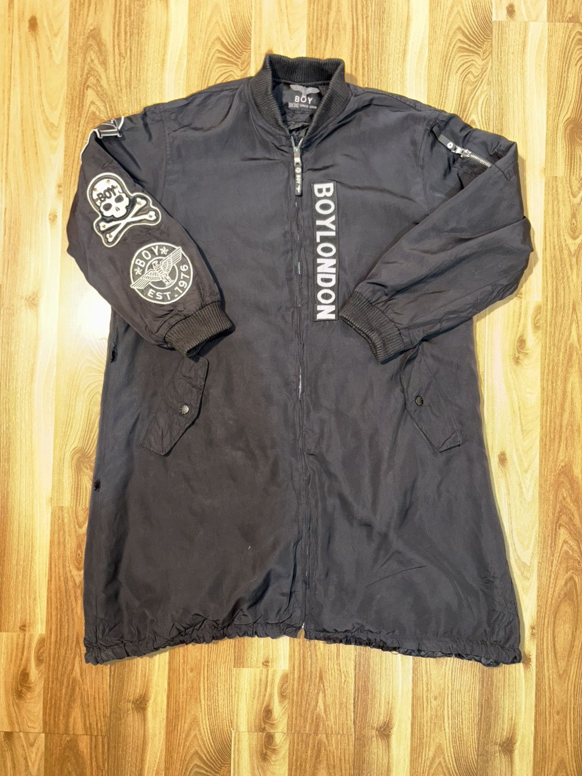Y2K x Boy London x streetwear x long Jacket
