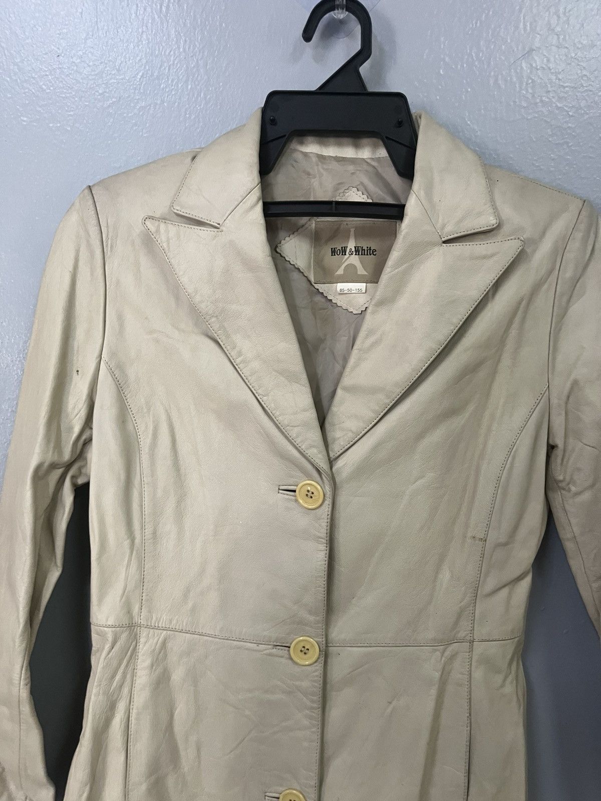 Japanese Brand Leather jacket Size S / US 4 / IT 40 - 3 Thumbnail