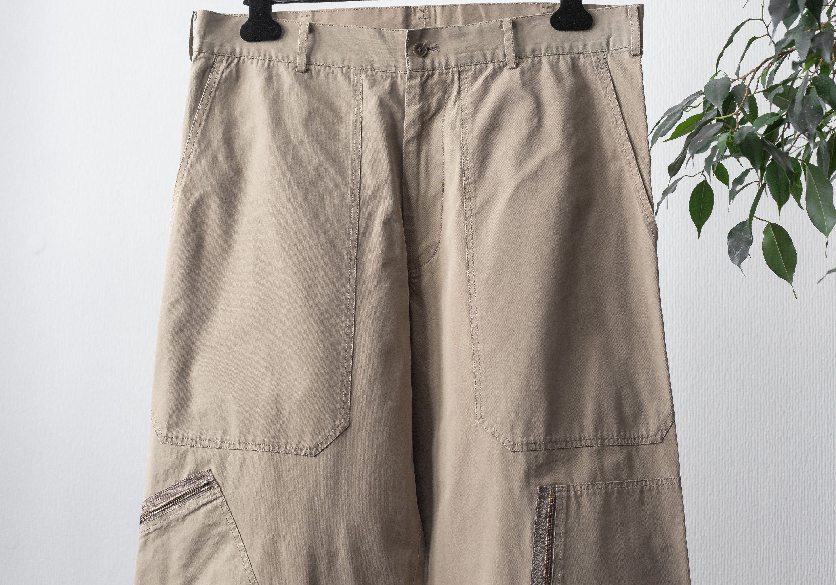 Yohji Yamamoto multi zip pants Size US 34 / EU 50 - 2 Thumbnail