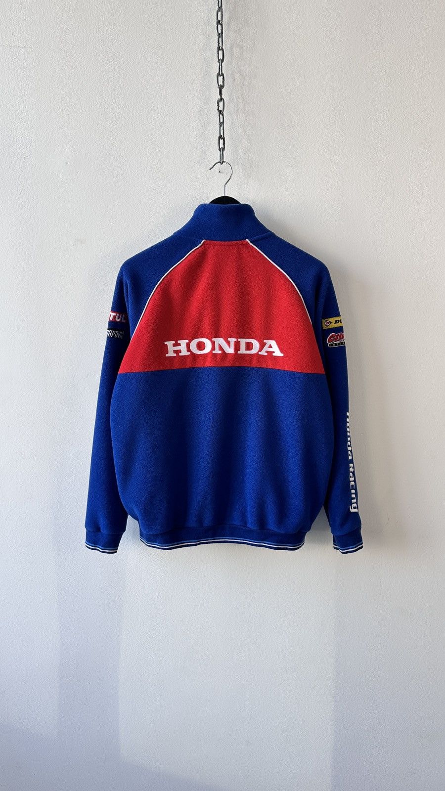Honda Honda Racing Team Fleece Zip Up Jacket Size S Gorpcore Moto Size US S / EU 44-46 / 1 - 15 Thumbnail