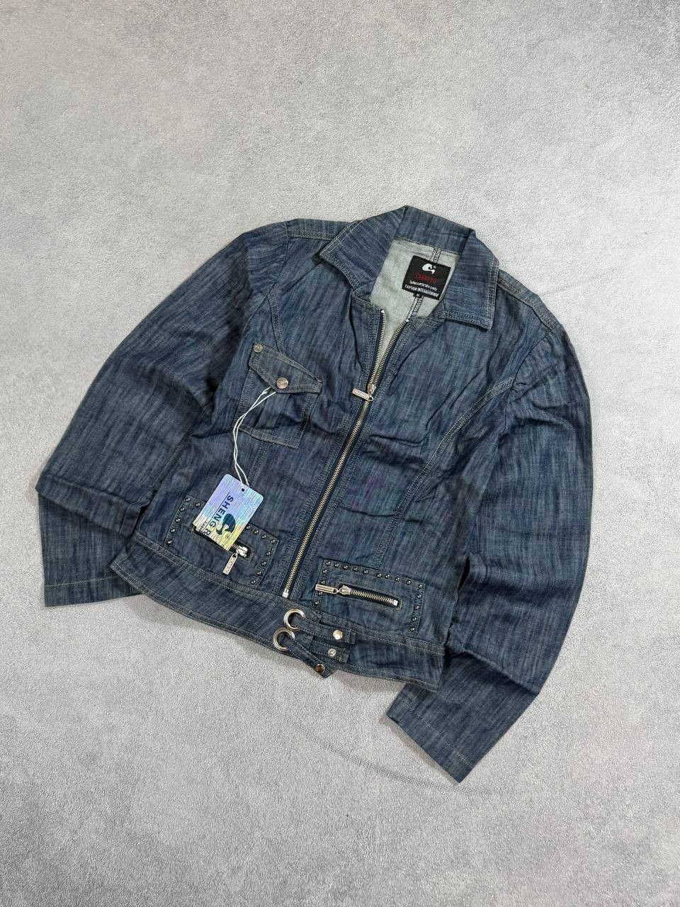 Japanese Brand VTG 90s Denim Trucker Multi-zip archive japan style jacket Size US S / EU 44-46 / 1 - 1 Thumbnail