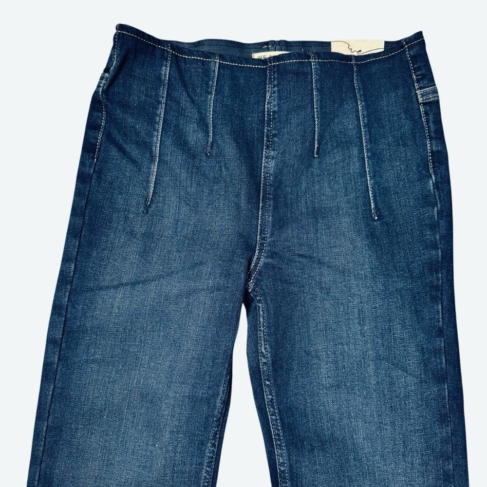 Free People New Free People We The Free Kiera Pull-On Flare Blue Nights Size 29" - 9 Thumbnail