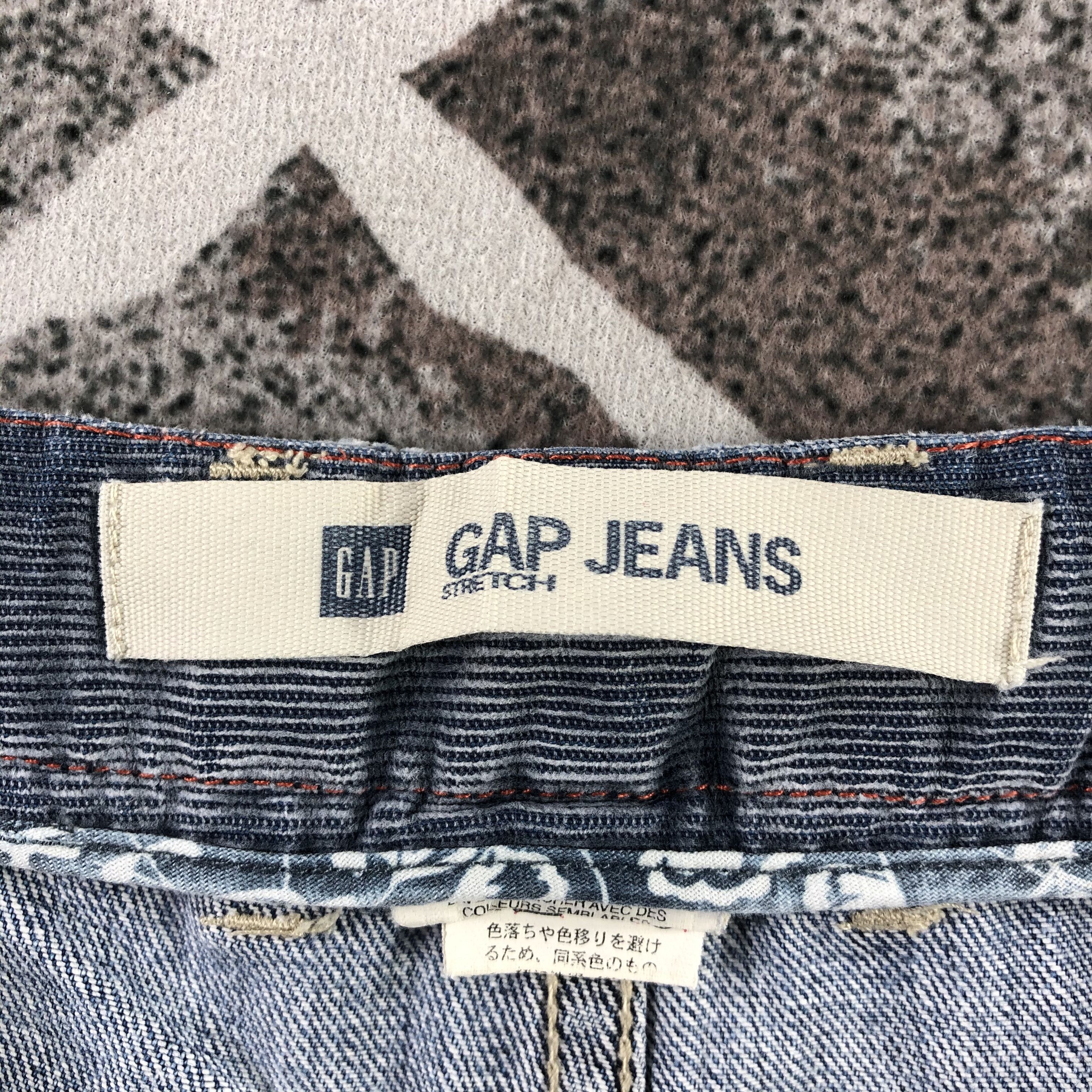 Gap GAP Bush Pants Medium Wash Flare Denim KJ1321 Size US 30 / EU 46 - 12 Thumbnail