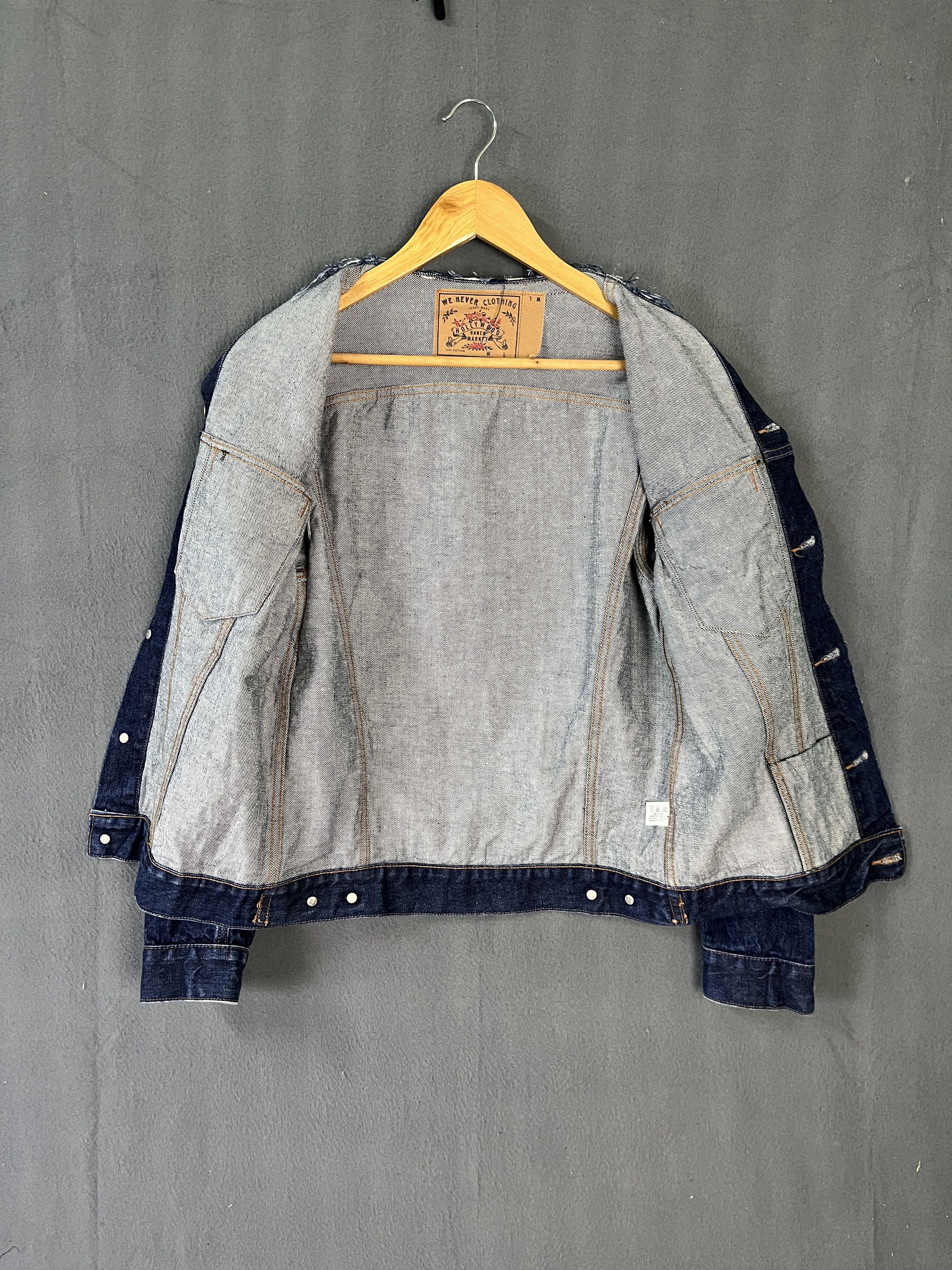 Blue Blue Japan × HOLLYWOOD RANCH MARKET × Japanese Brand HR Market Type 3 Trucker Jacket Made in Japan Size US S / EU 44-46 / 1 - 10 Thumbnail