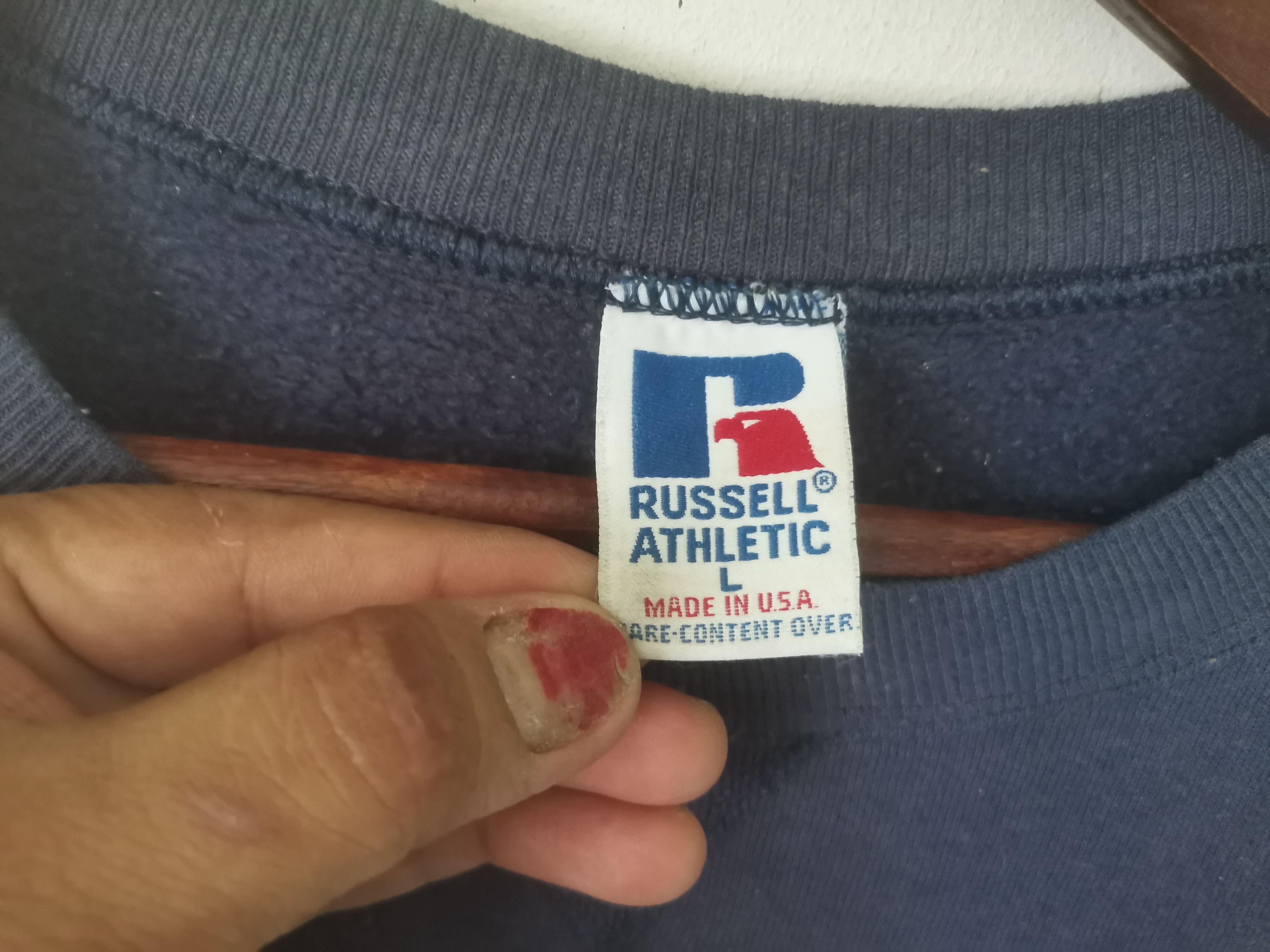 Russell Athletic × Vintage Rare vintage Russell Athletic sweatshirt Size US L / EU 52-54 / 3 - 4 Thumbnail