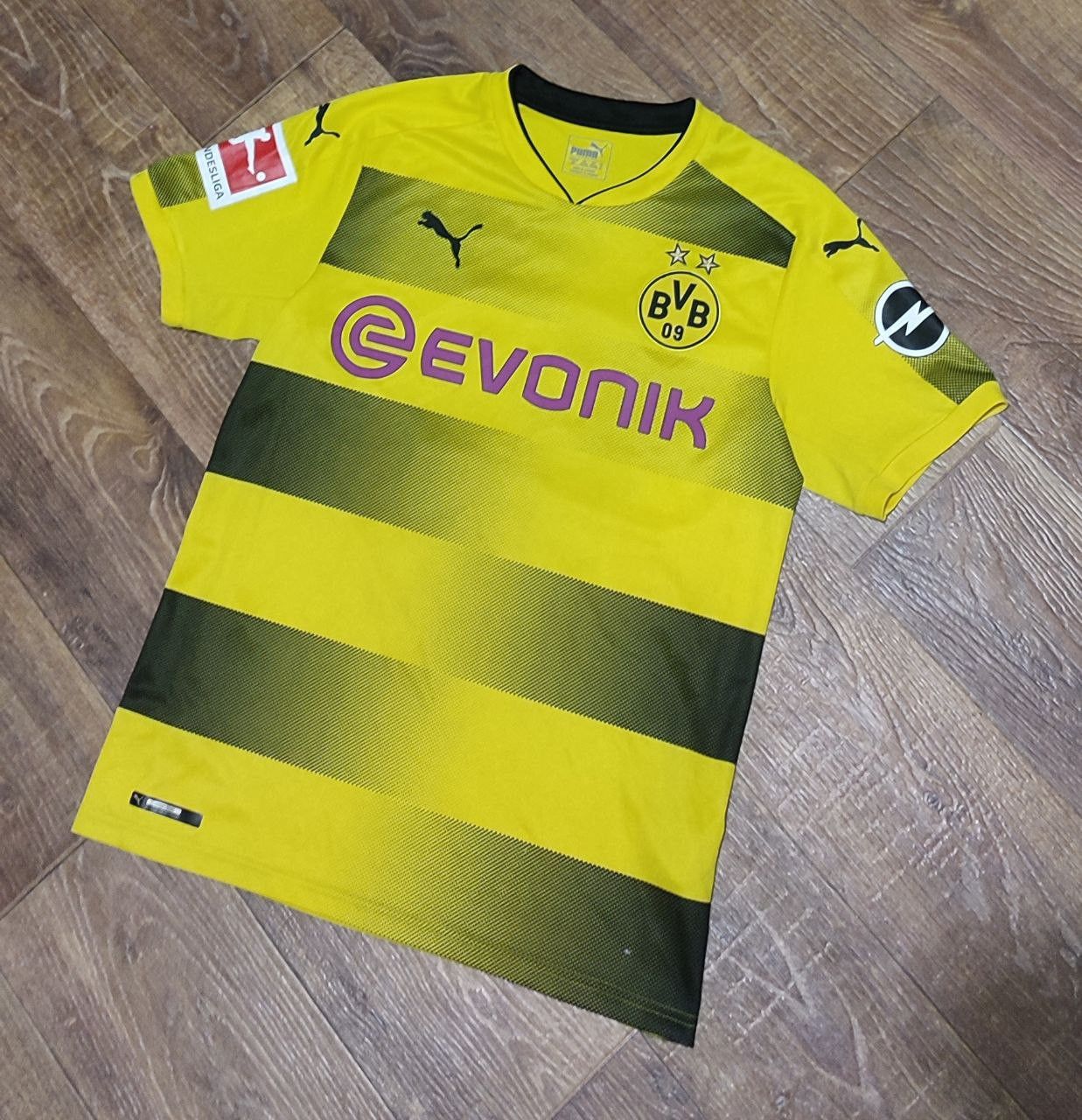 Puma Vintage Borussia Dortmund Reus Soccer Jersey Football Y2K Size US S / EU 44-46 / 1 - 2 Thumbnail