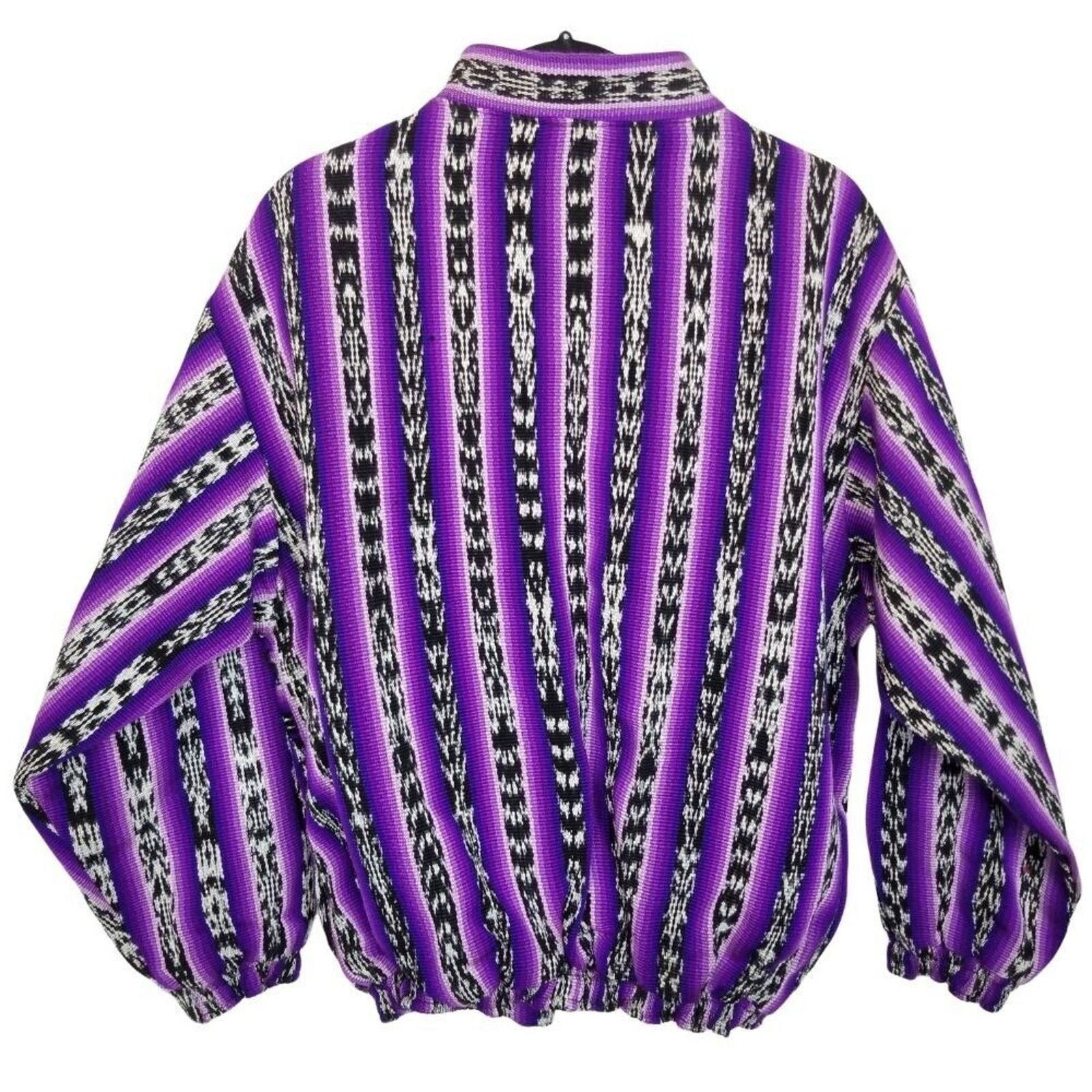 Vintage Vintage Floral Southwester Zip Emboroidered Bomber Jacket Size L / US 10 / IT 46 - 2 Thumbnail