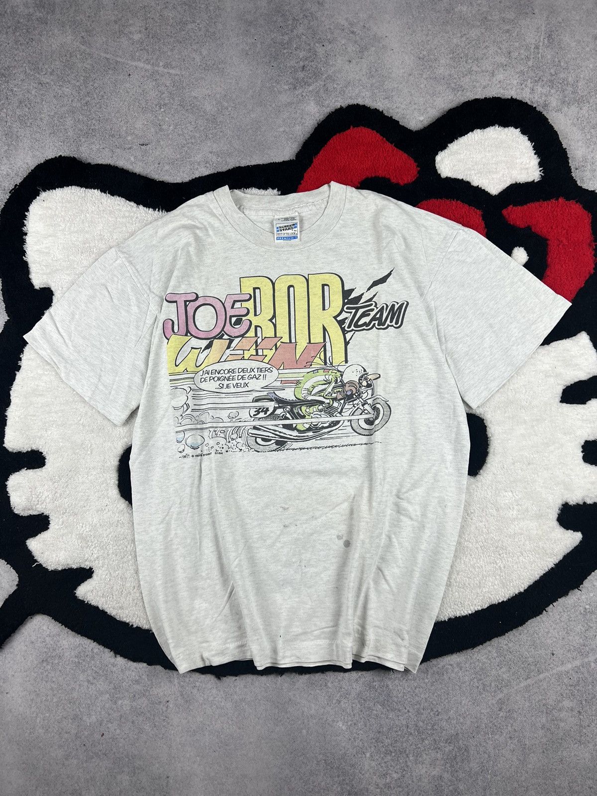 Vintage Vintage Joe Bar Team 90s Motorcycle Racing Y2K Tee Shirt Size US L / EU 52-54 / 3 - 1 Thumbnail