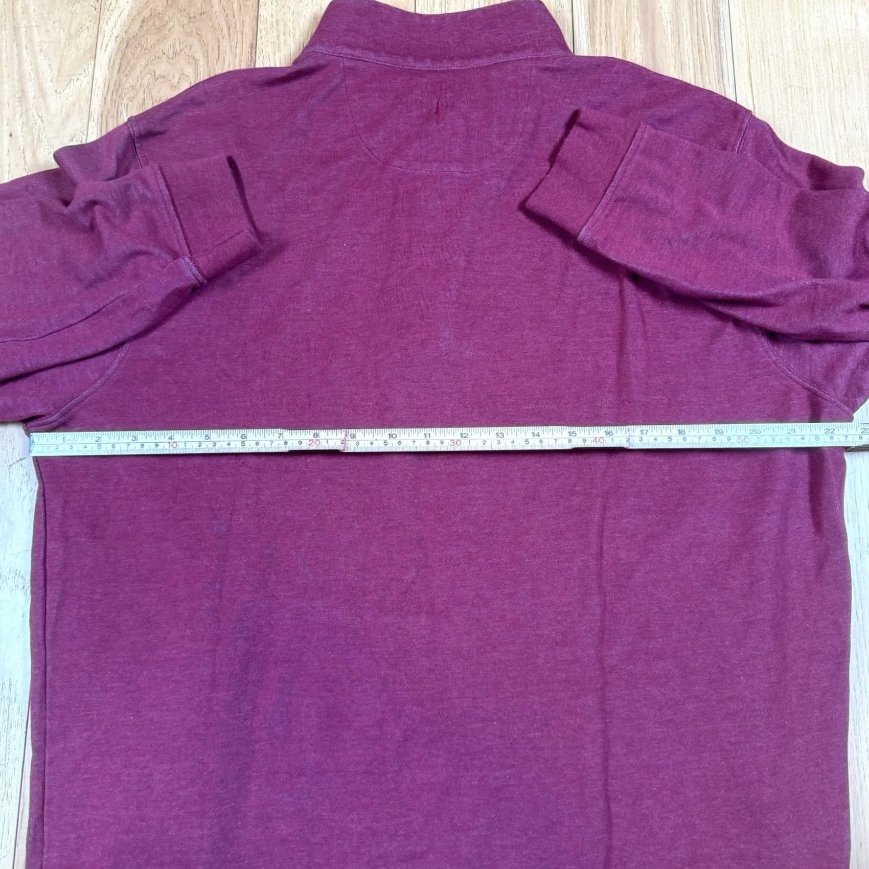 johnnie-O johnnie-O Quarter Zip Men’s XL Red Performance Golf Size US XL / EU 56 / 4 - 5 Thumbnail