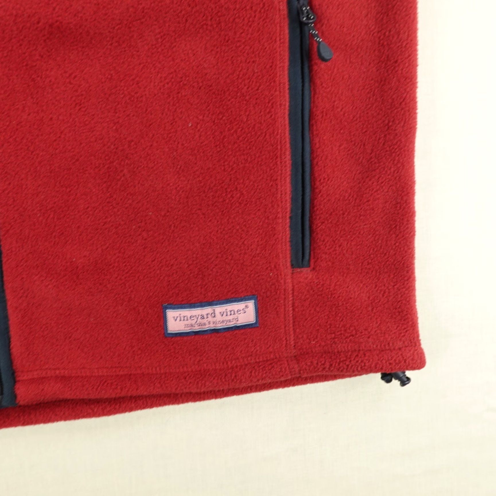 Vineyard Vines Vineyard Vines Vest Mens Medium Red Fleece Full Zip Up Zip Vest NEW Size US M / EU 48-50 / 2 - 3 Thumbnail