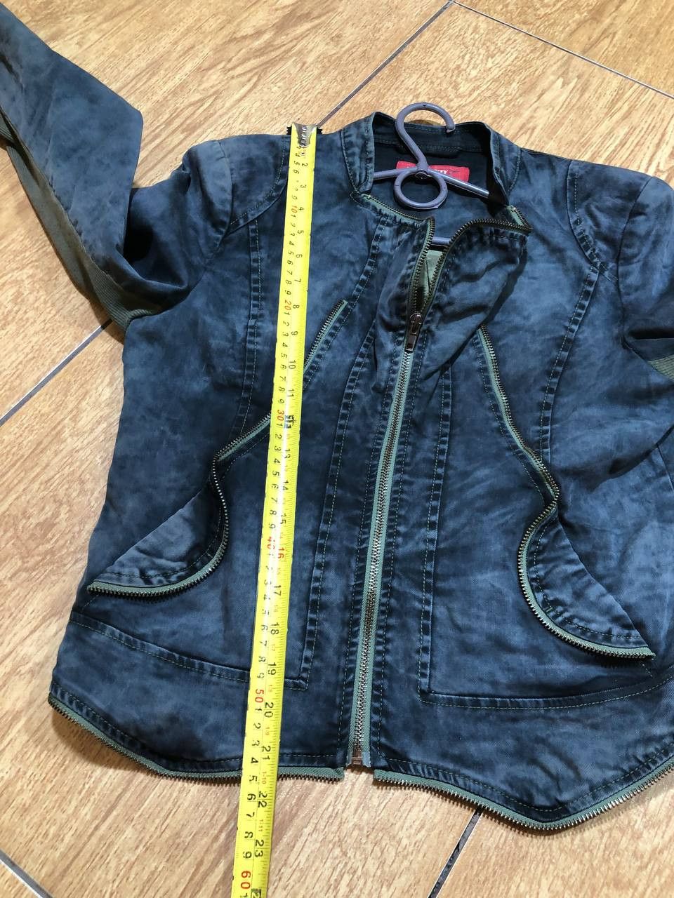 Miss Sixty MISS SIXTY Vintage Faded Grunge Cyber Punk JACKET Size S / US 4 / IT 40 - 15 Thumbnail