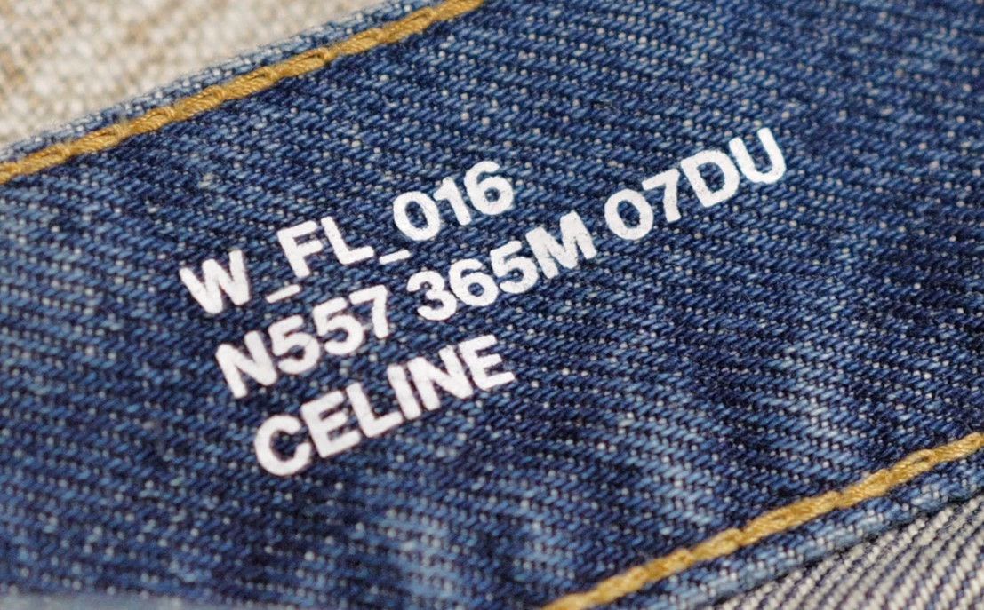 Celine Celine SS20 Serge Blue Washed Flared Jeans Asian Fit Unisex Size 27" / US 4 / IT 40 - 3 Thumbnail