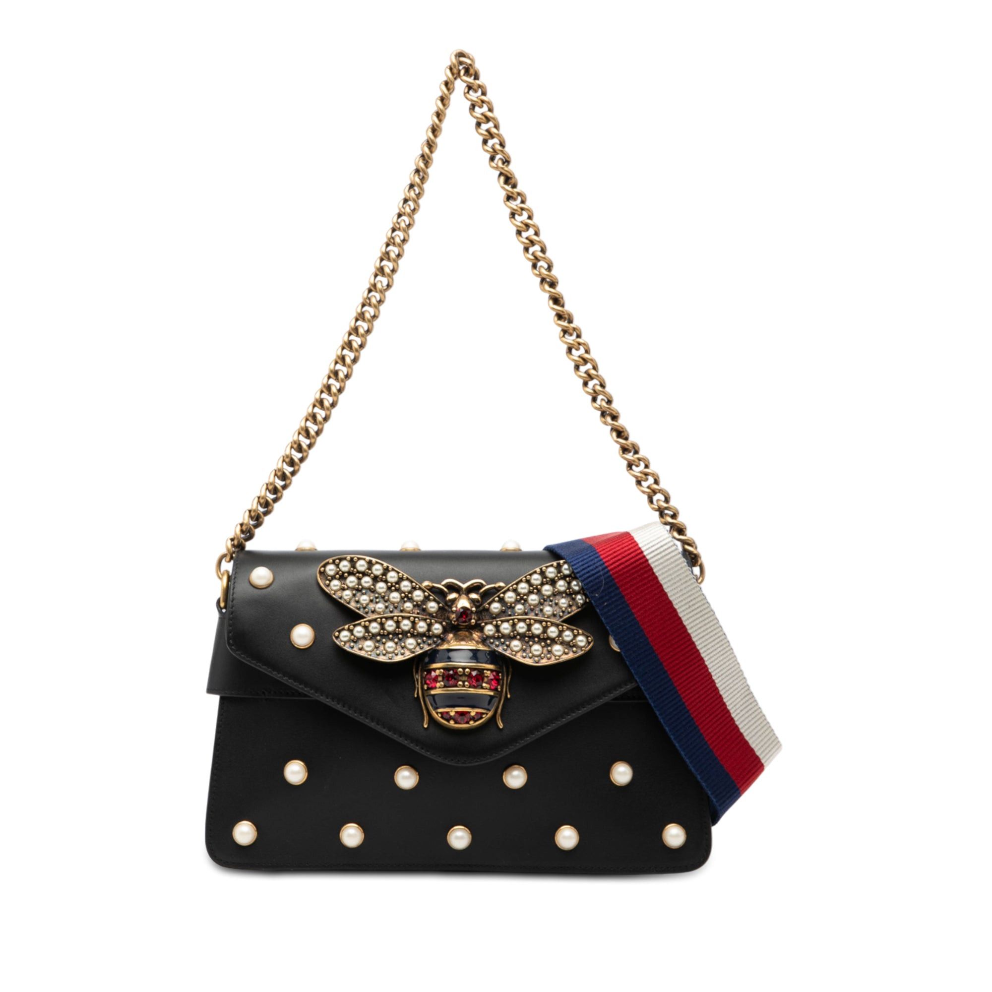 Gucci Mini Queen Margaret Broadway Leather Satchel Size ONE SIZE - 1 Thumbnail