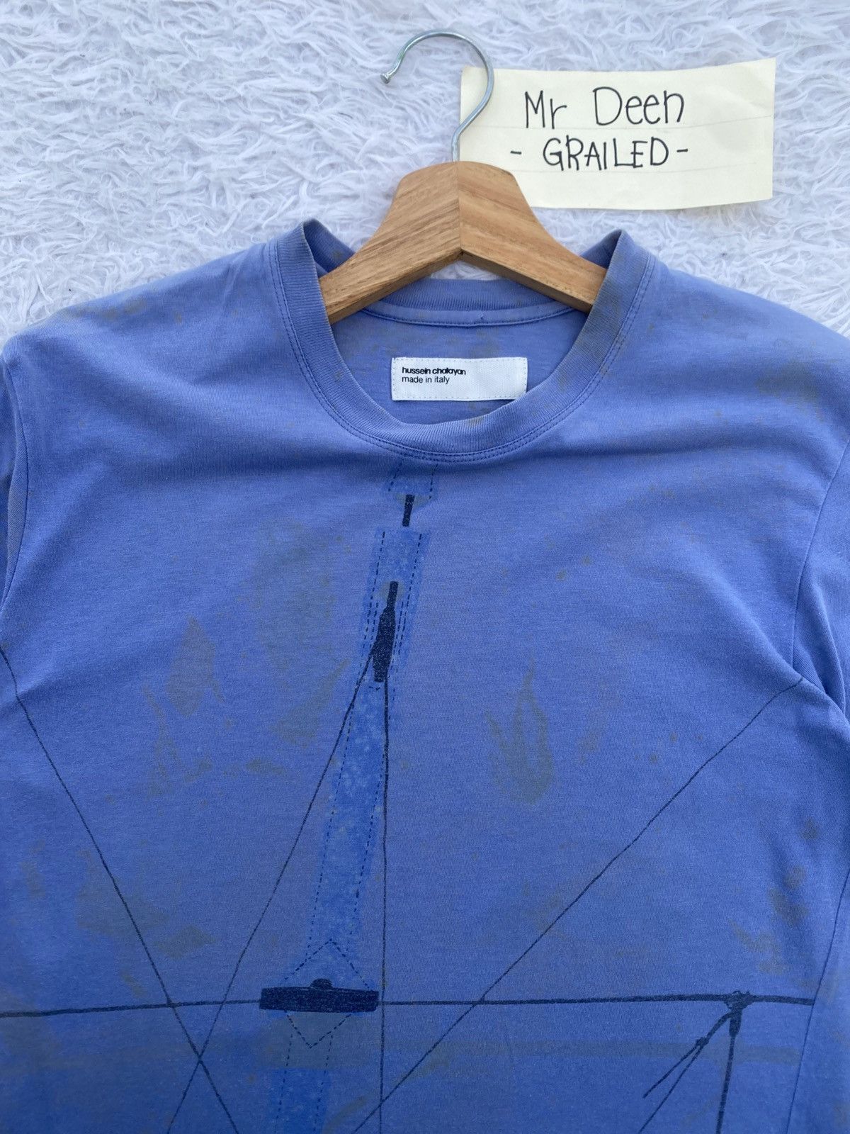 Hussein Chalayan Rare Hussein Chalayan Print Tshirt Size US S / EU 44-46 / 1 - 8 Thumbnail